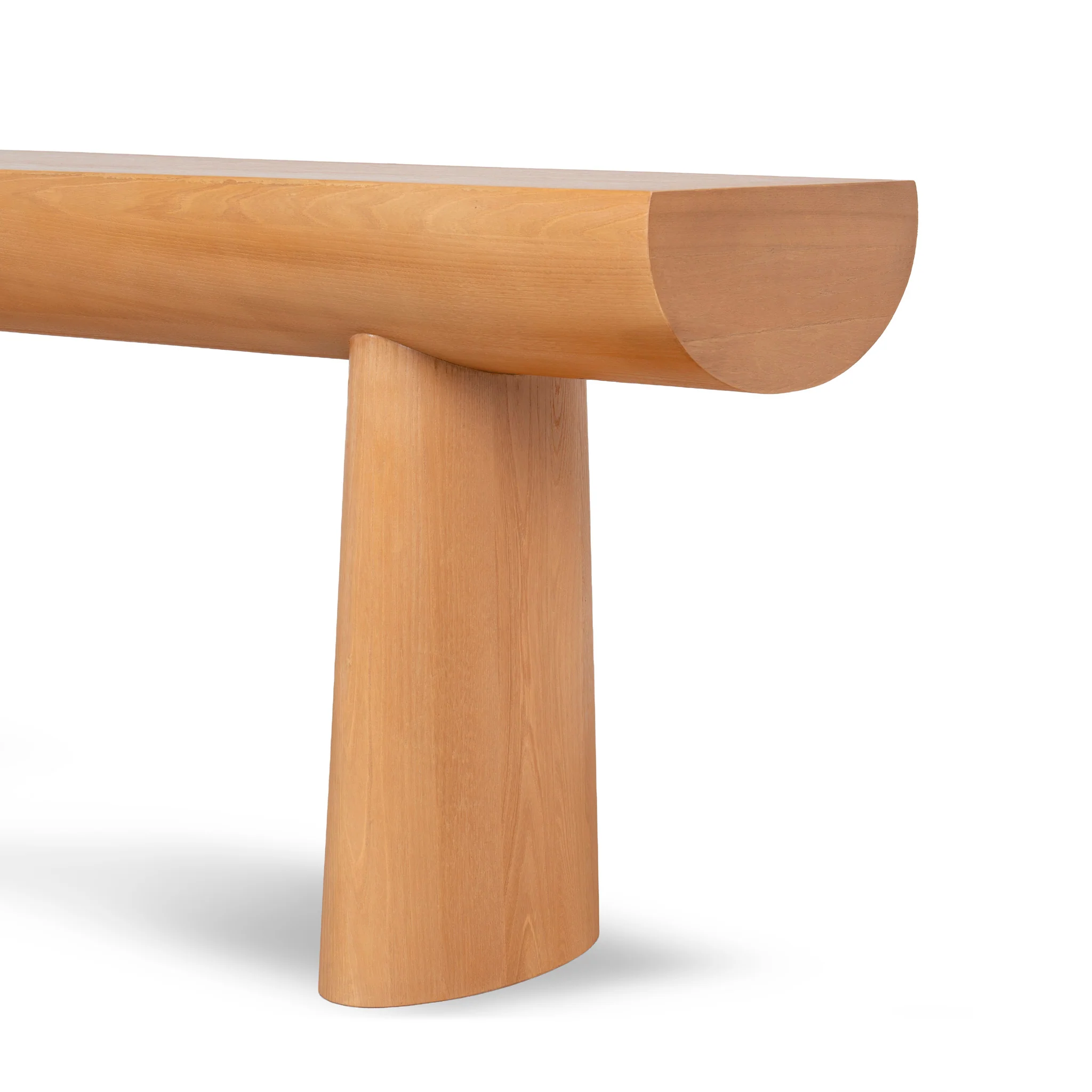 CDT10902-NI 1.8m Elm Console Table - Natural - Image 6