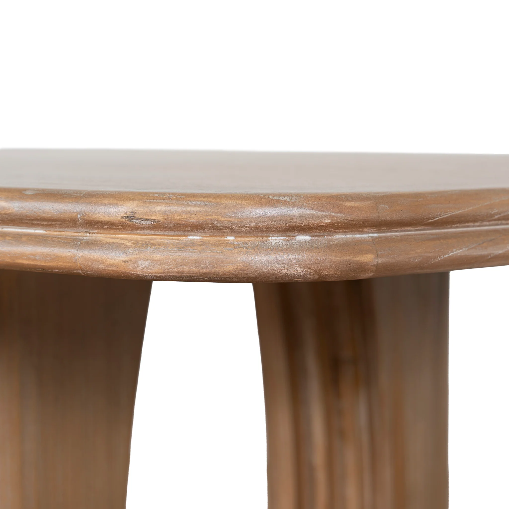 CDT10903-NI 2.4m Elm Dining Table - Natural - Image 7
