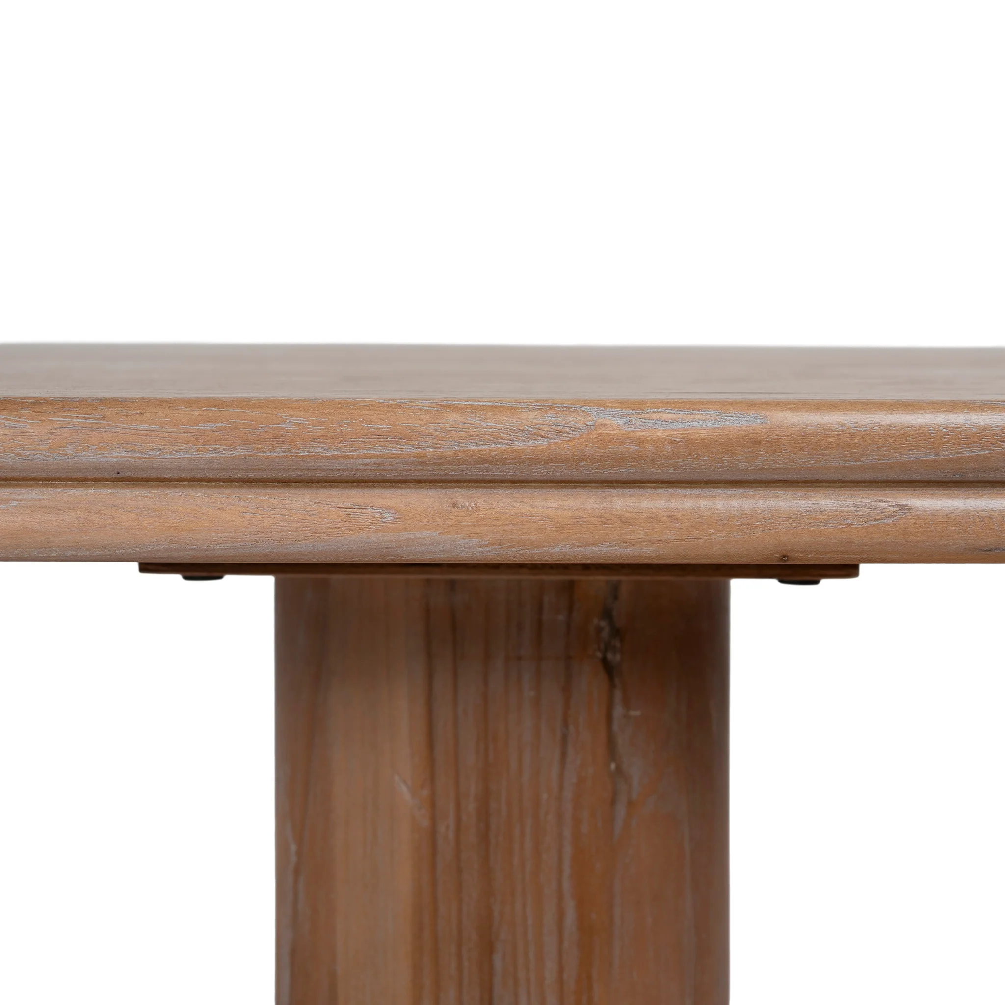 CDT10905-NI 1.8m Elm Dining Table - Natural - Image 6