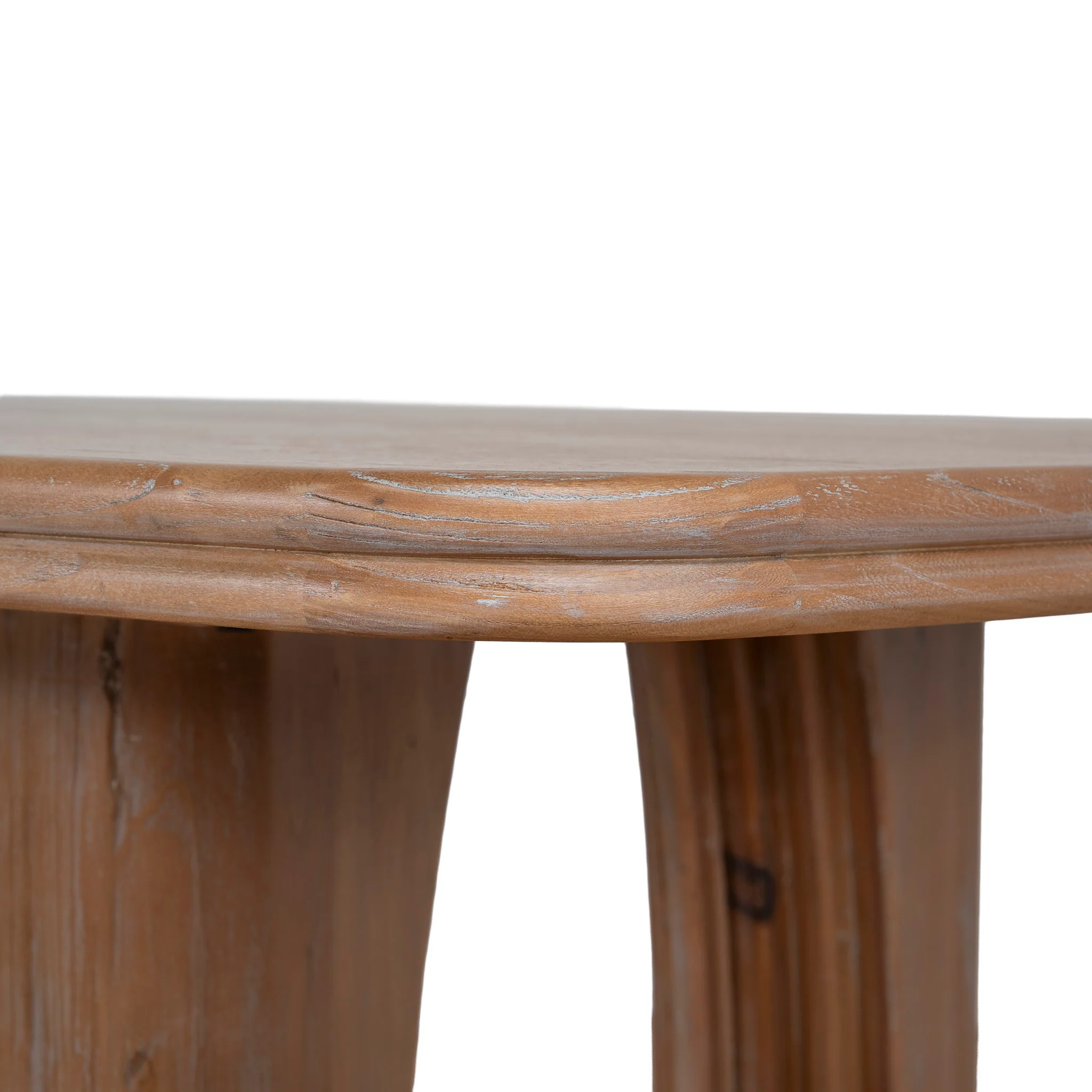 CDT10905-NI 1.8m Elm Dining Table - Natural - Image 7