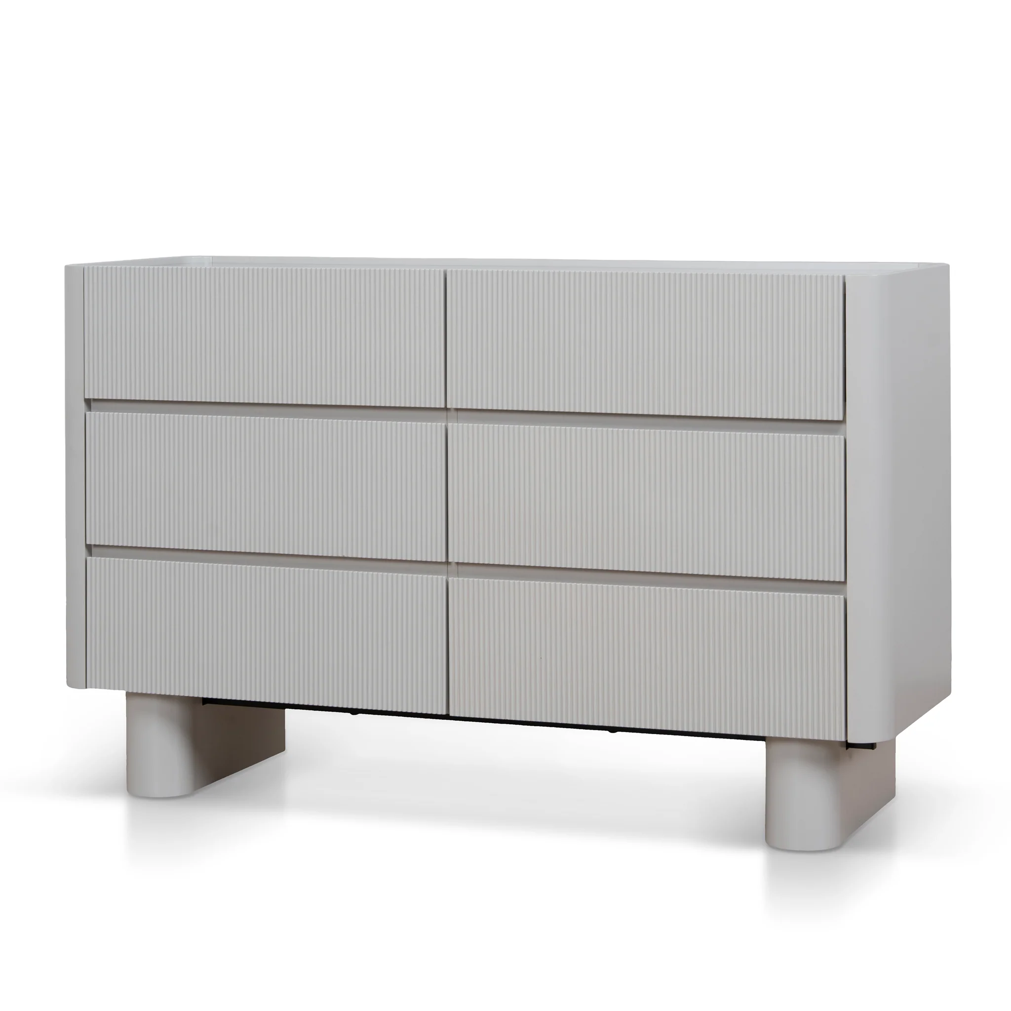 CDT10963-IG 1.2m Chest of Drawer - Warm Grey