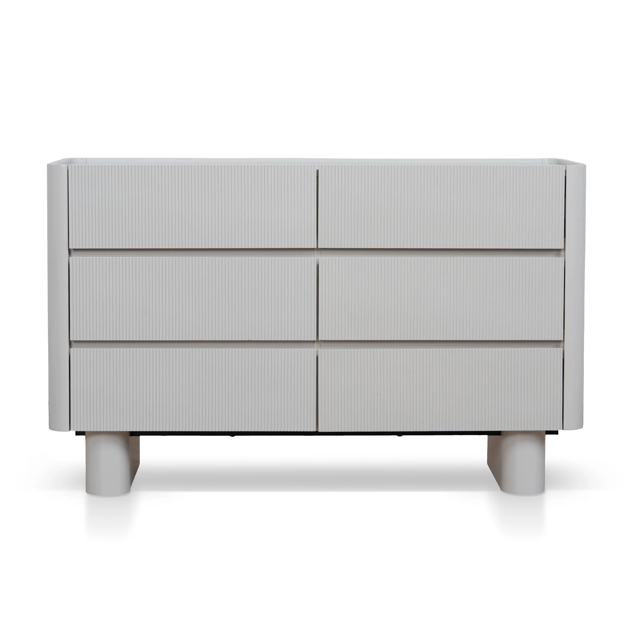 CDT10963-IG 1.2m Chest of Drawer - Warm Grey - Image 2