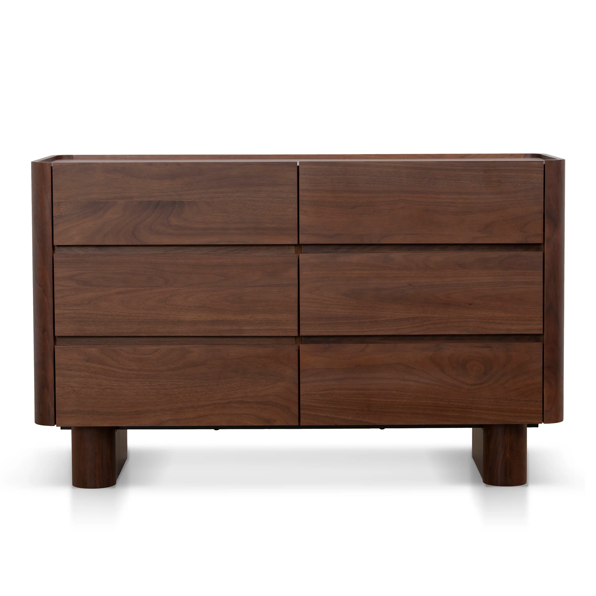 CDT10964-IG 1.2m Chest of Drawer - Walnut - Image 2