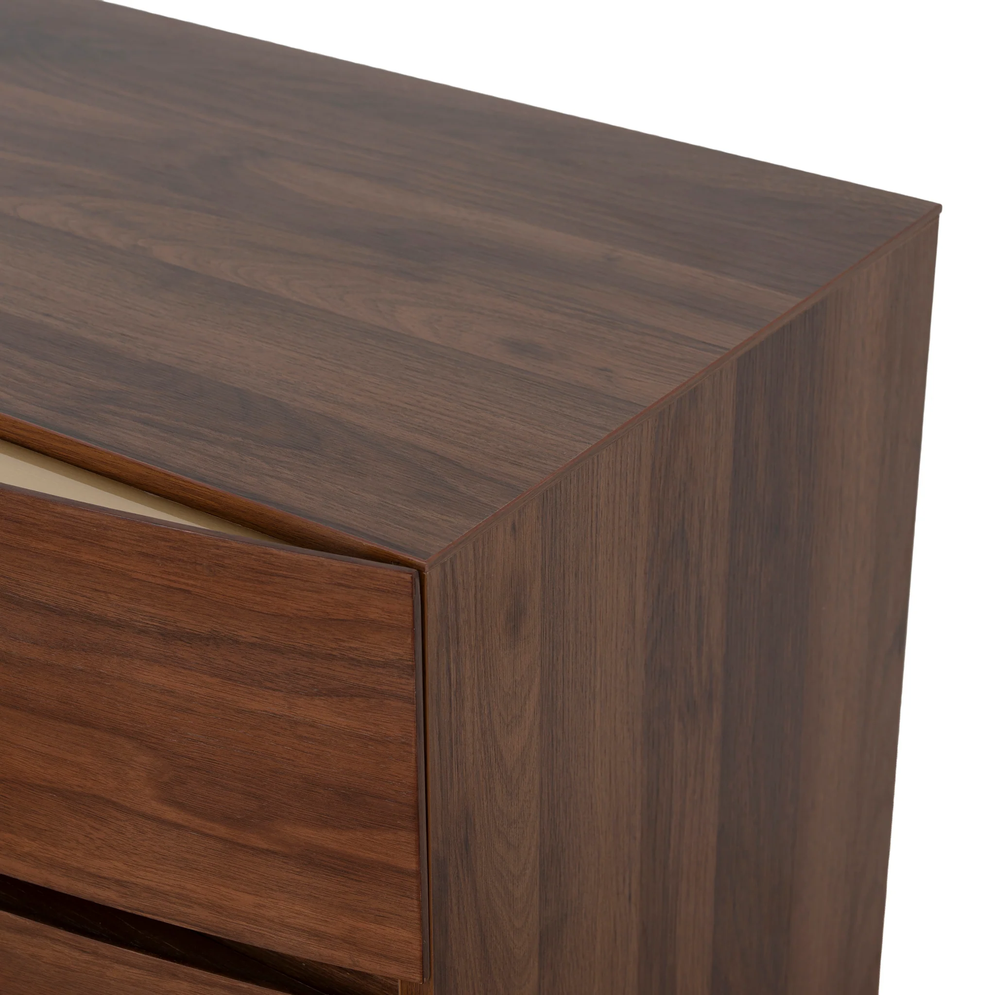 CDT10966-IG Tallboy Drawer Chest - Walnut - Image 13