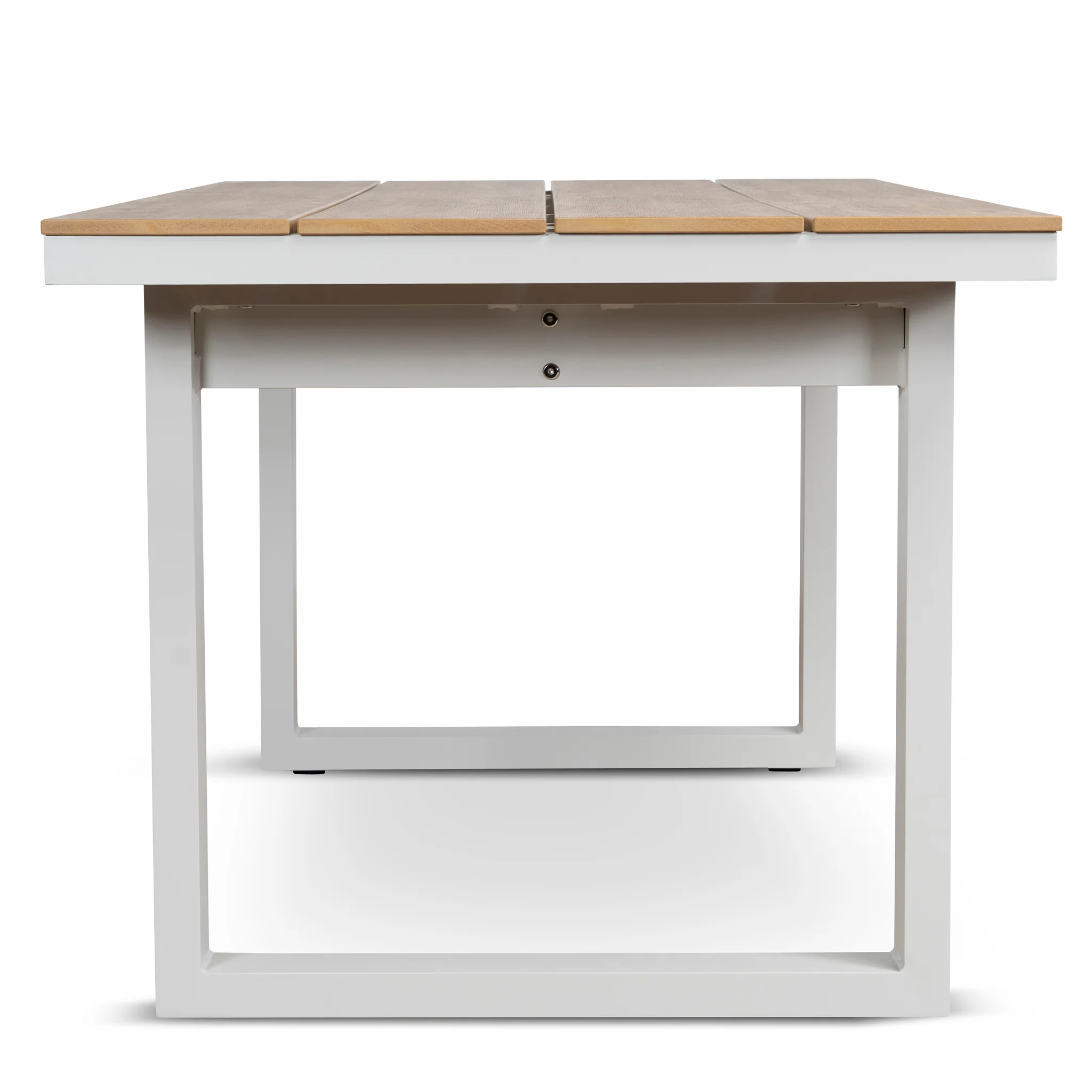 CDT12051-ID 1.6m Sand White Outdoor Dining Table - Natural - Image 3