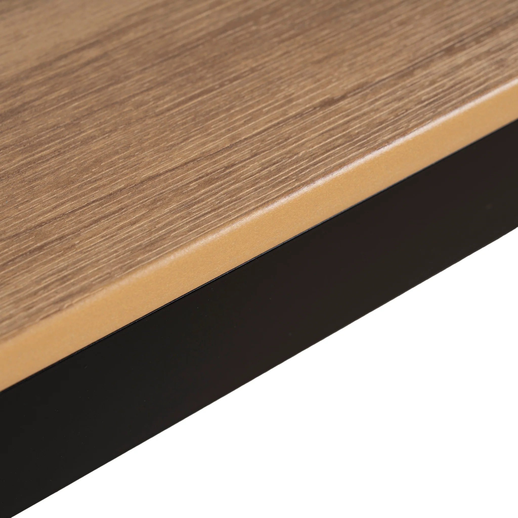 CDT12054-ID 2.3m Black Outdoor Dining Table - Natural - Image 12