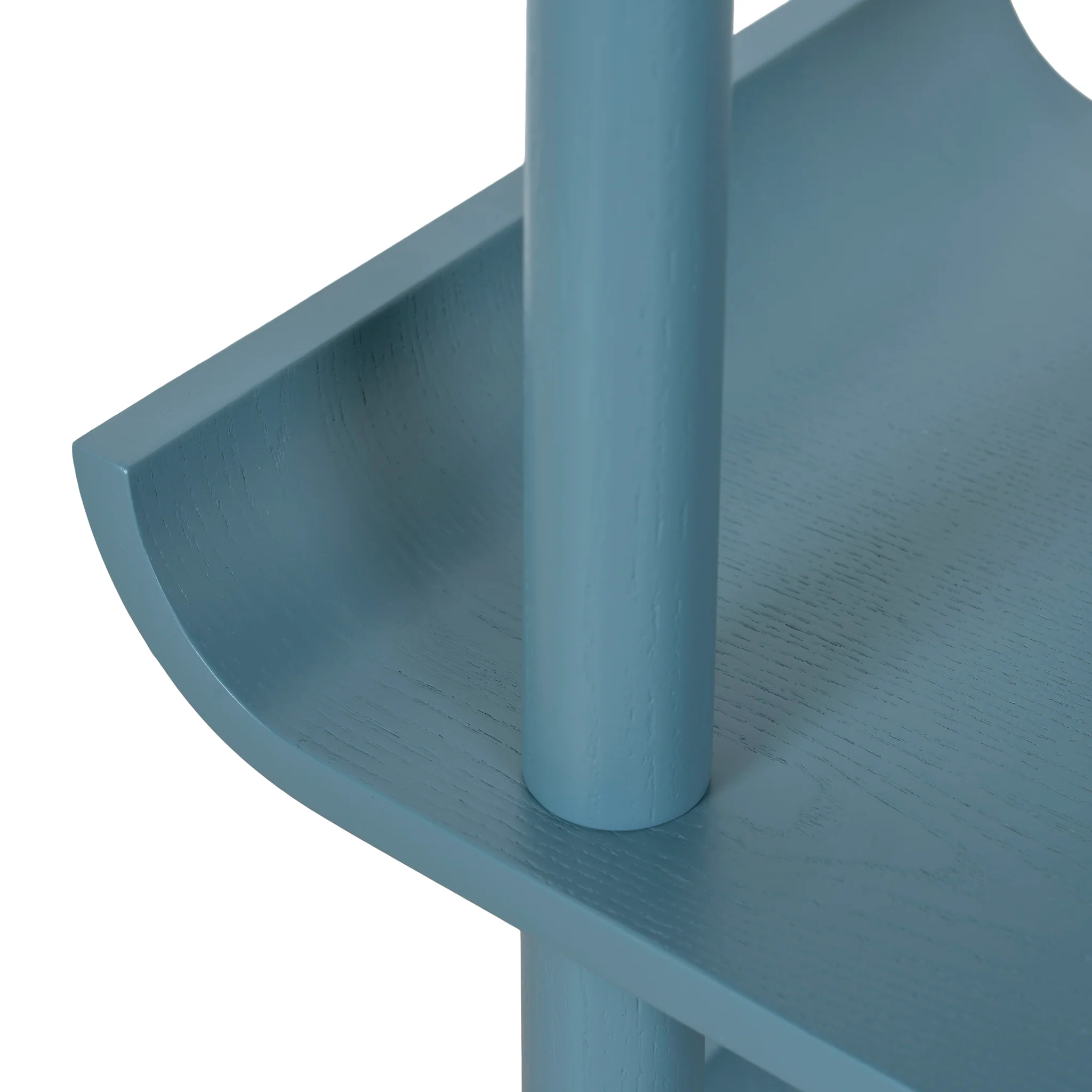 CDT12062-DR Wooden Shelving Unit - Light Blue - Image 11