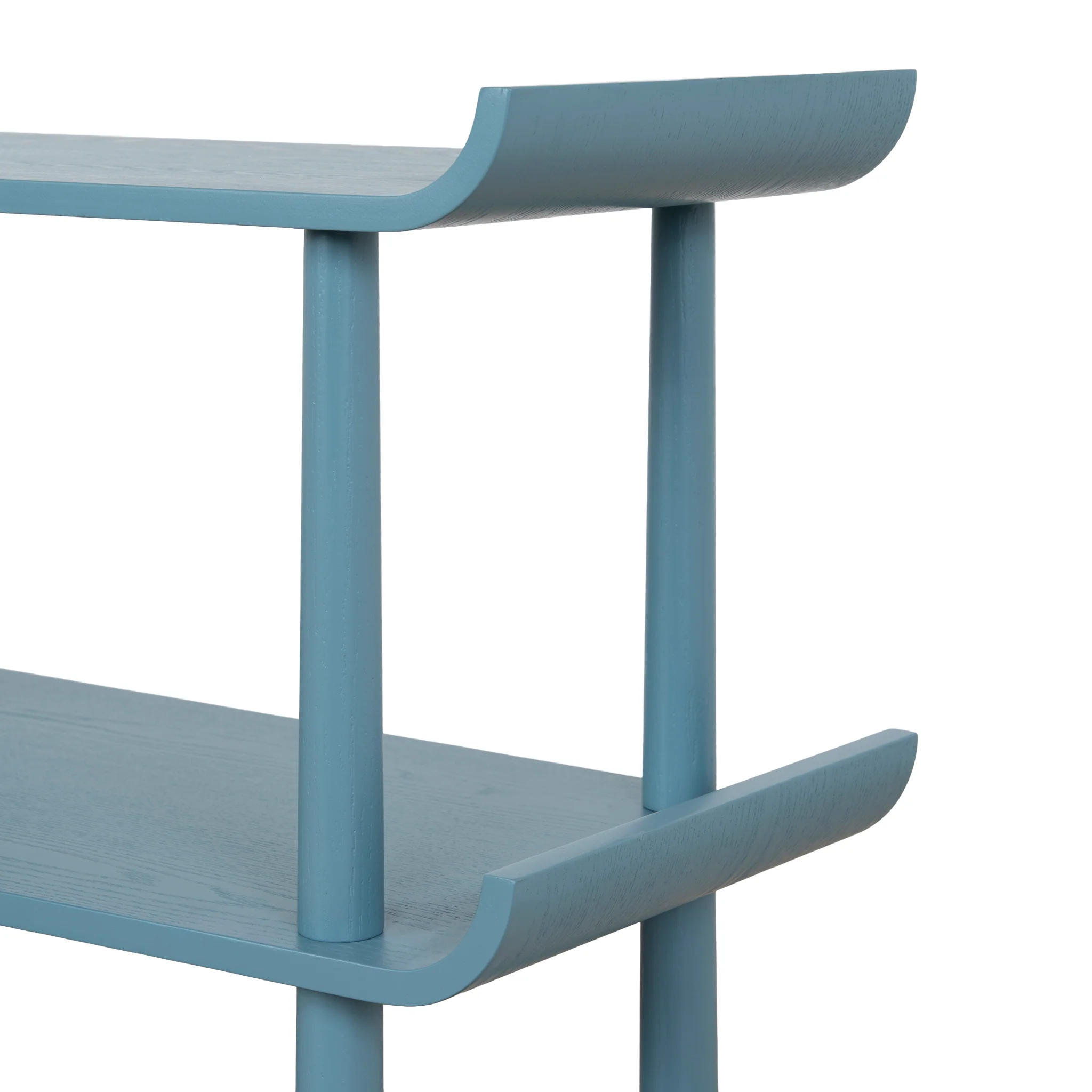 CDT12062-DR Wooden Shelving Unit - Light Blue - Image 14