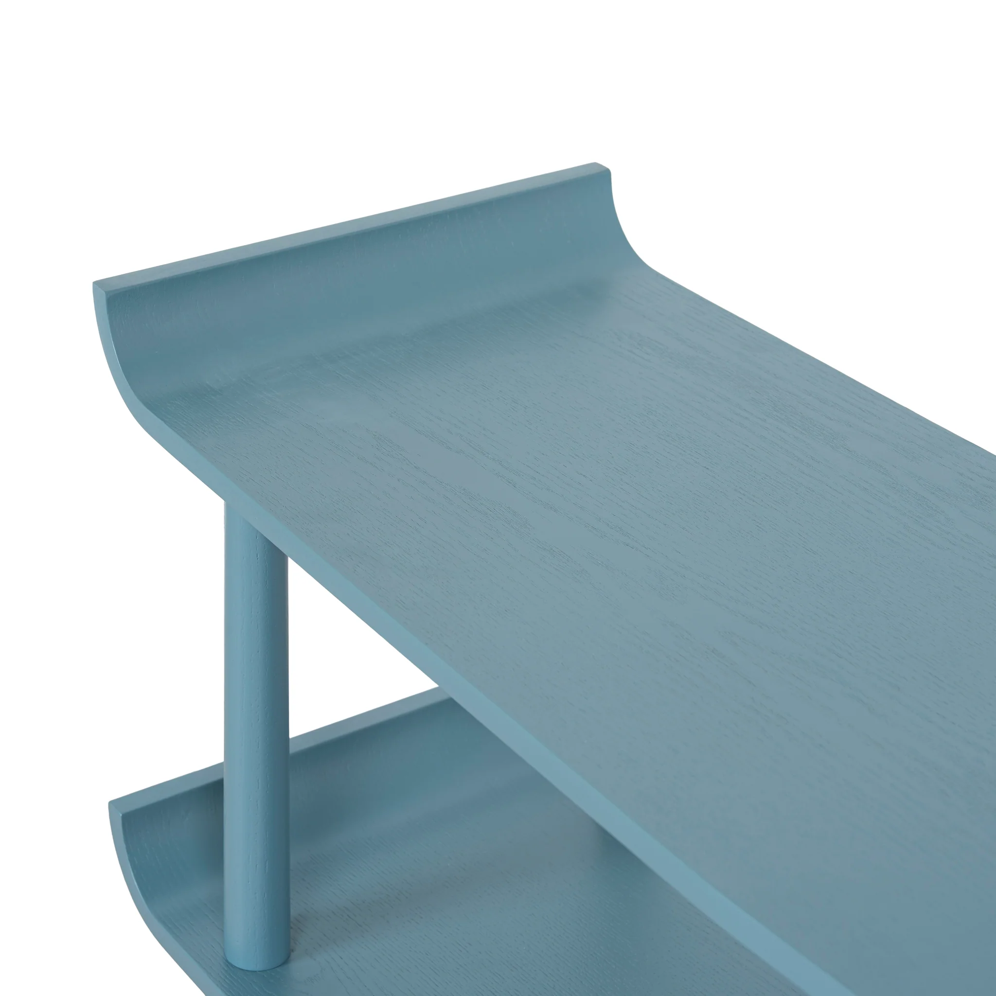 CDT12062-DR Wooden Shelving Unit - Light Blue - Image 6