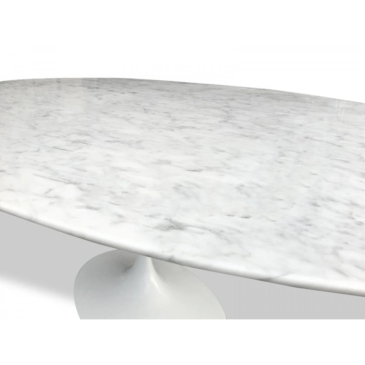 CDT120A Oval 2m Marble Dining Table - Image 4