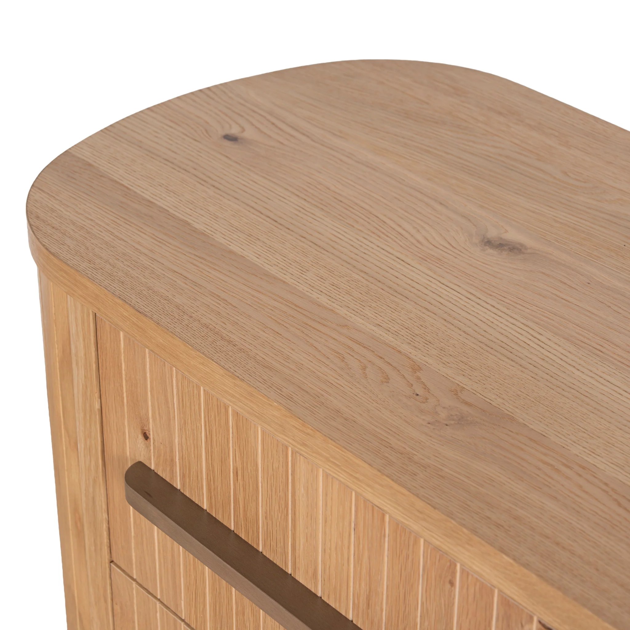 CDT12111-VN Chest of 3 Drawers - Knotty Oak - Image 11