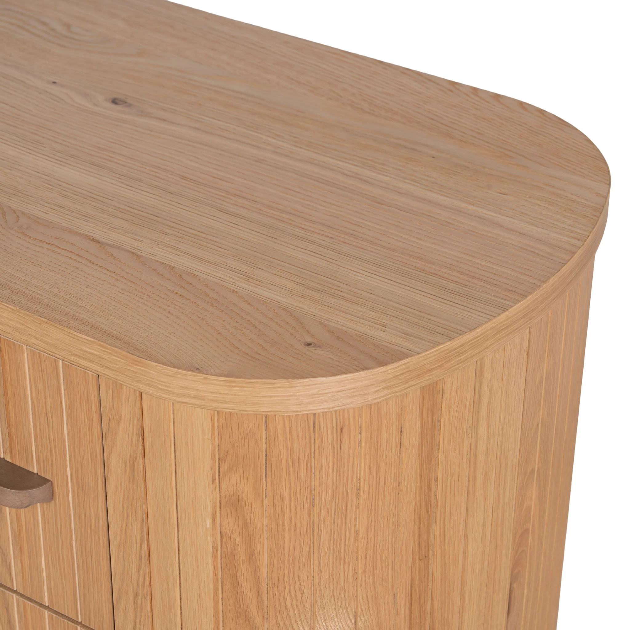 CDT12111-VN Chest of 3 Drawers - Knotty Oak - Image 7