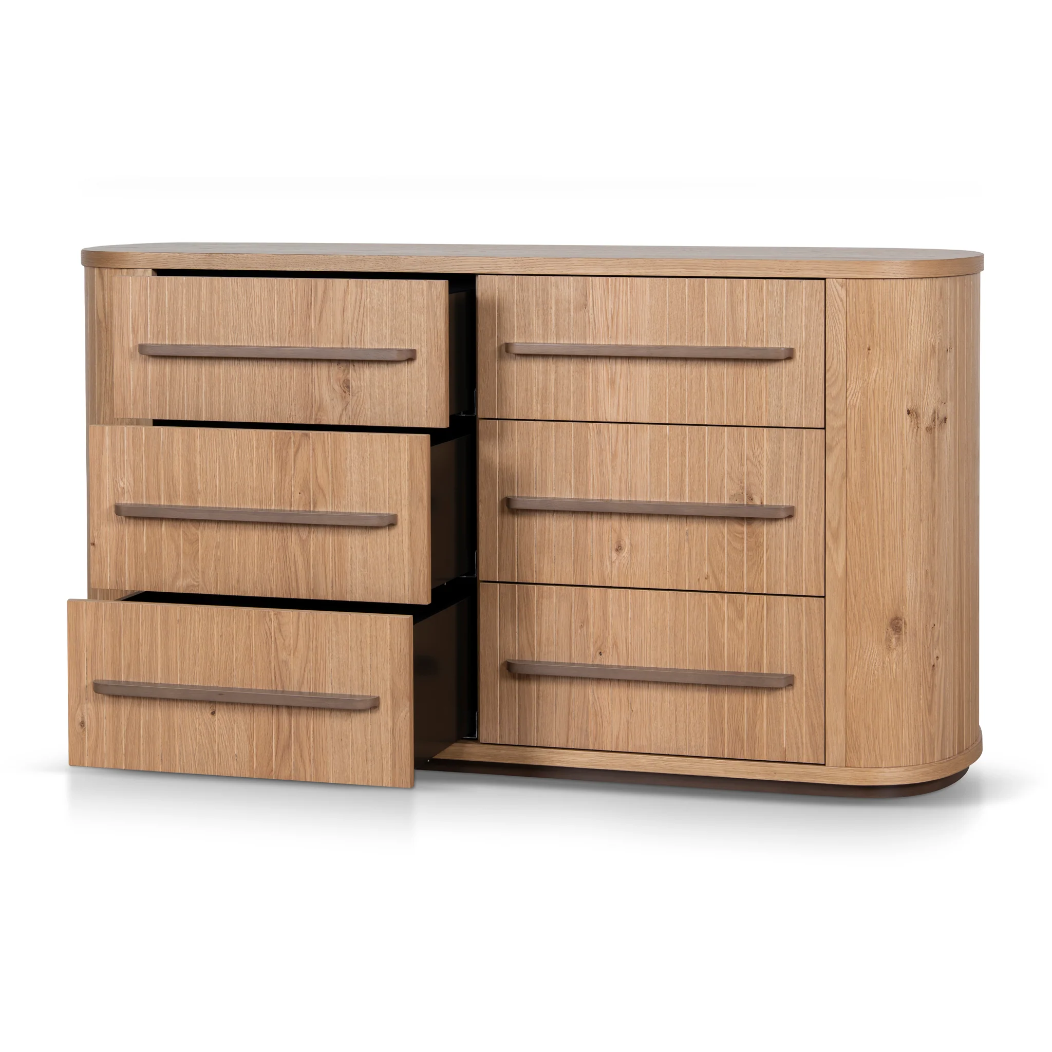 CDT12112-VN Chest of 6 Drawers - Knotty Oak - Image 3