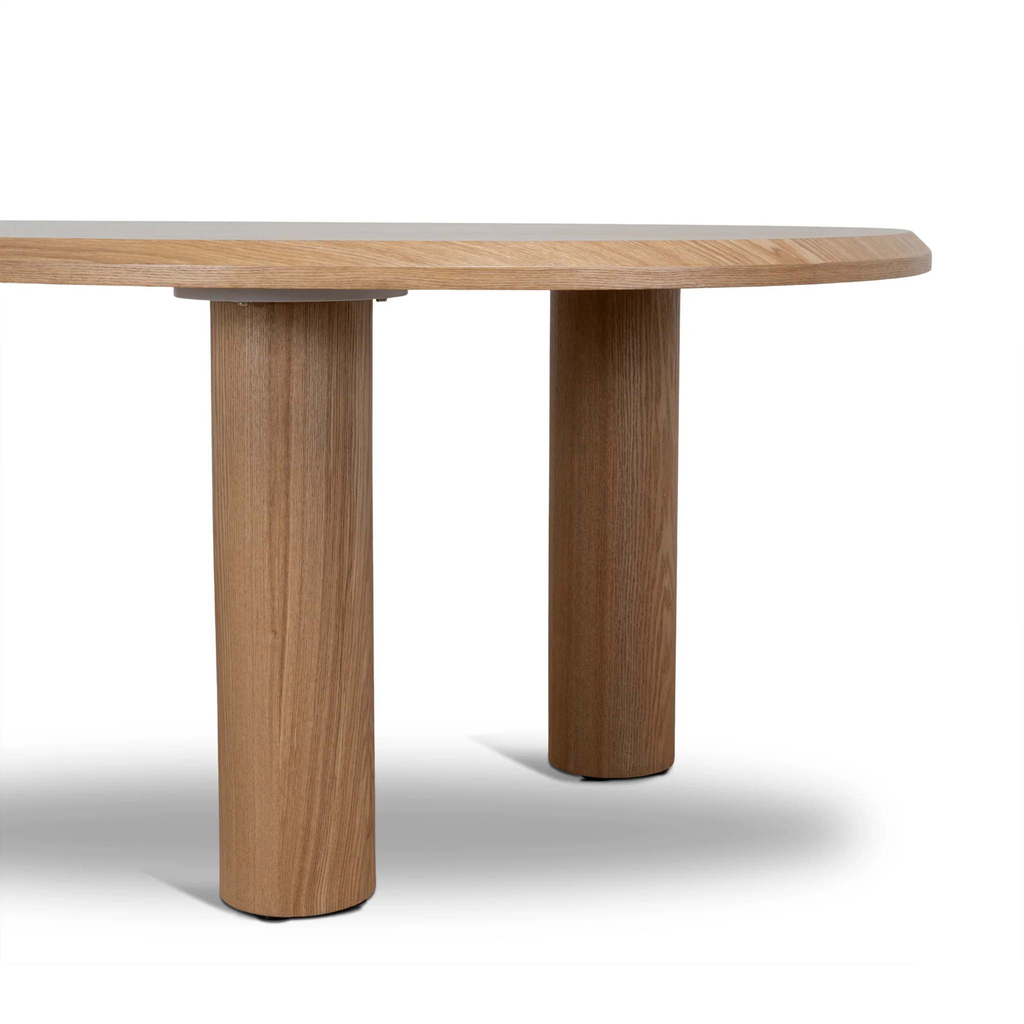 CDT12124-CI 2.3m Oval Dining Table - Natural - Image 10
