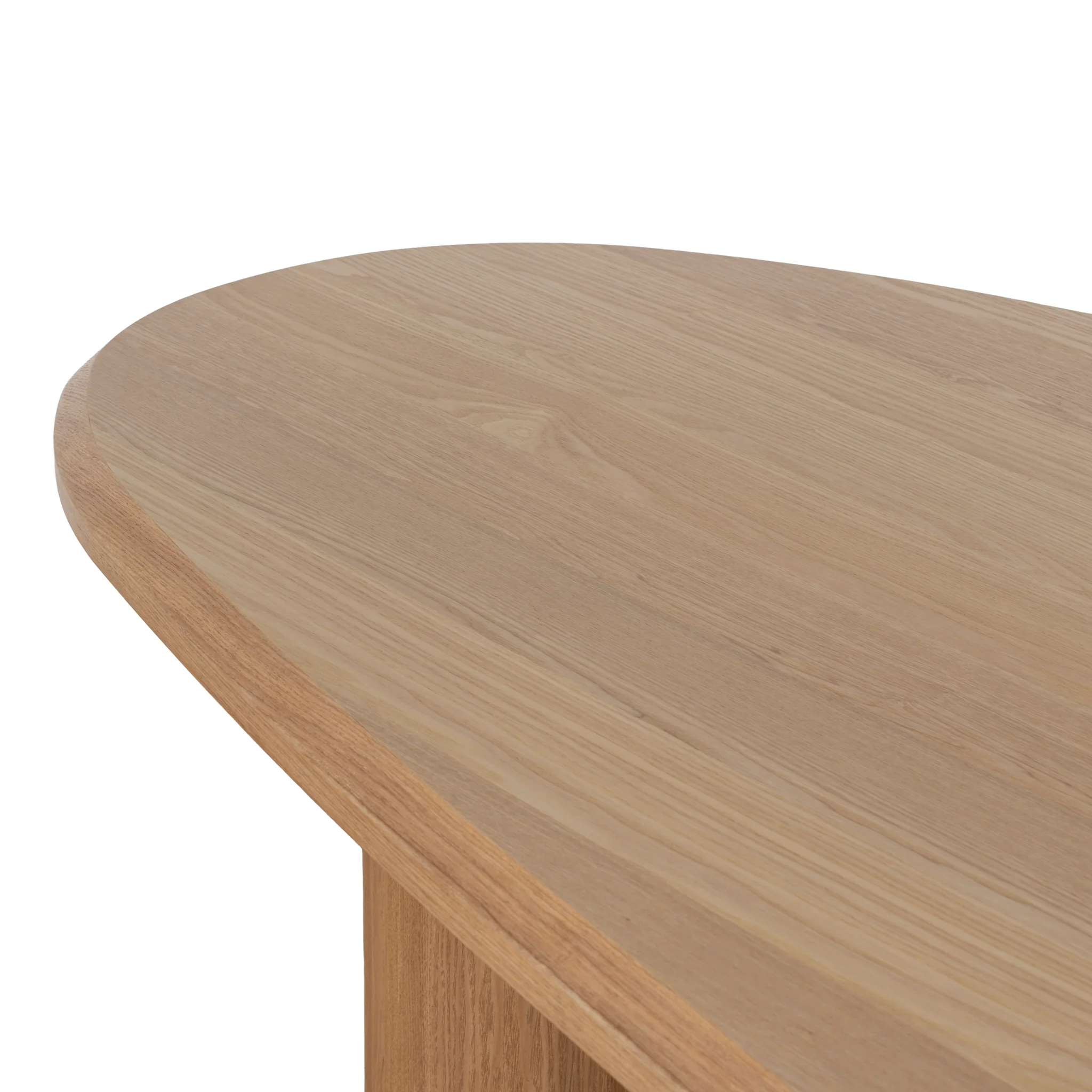 CDT12124-CI 2.3m Oval Dining Table - Natural - Image 11