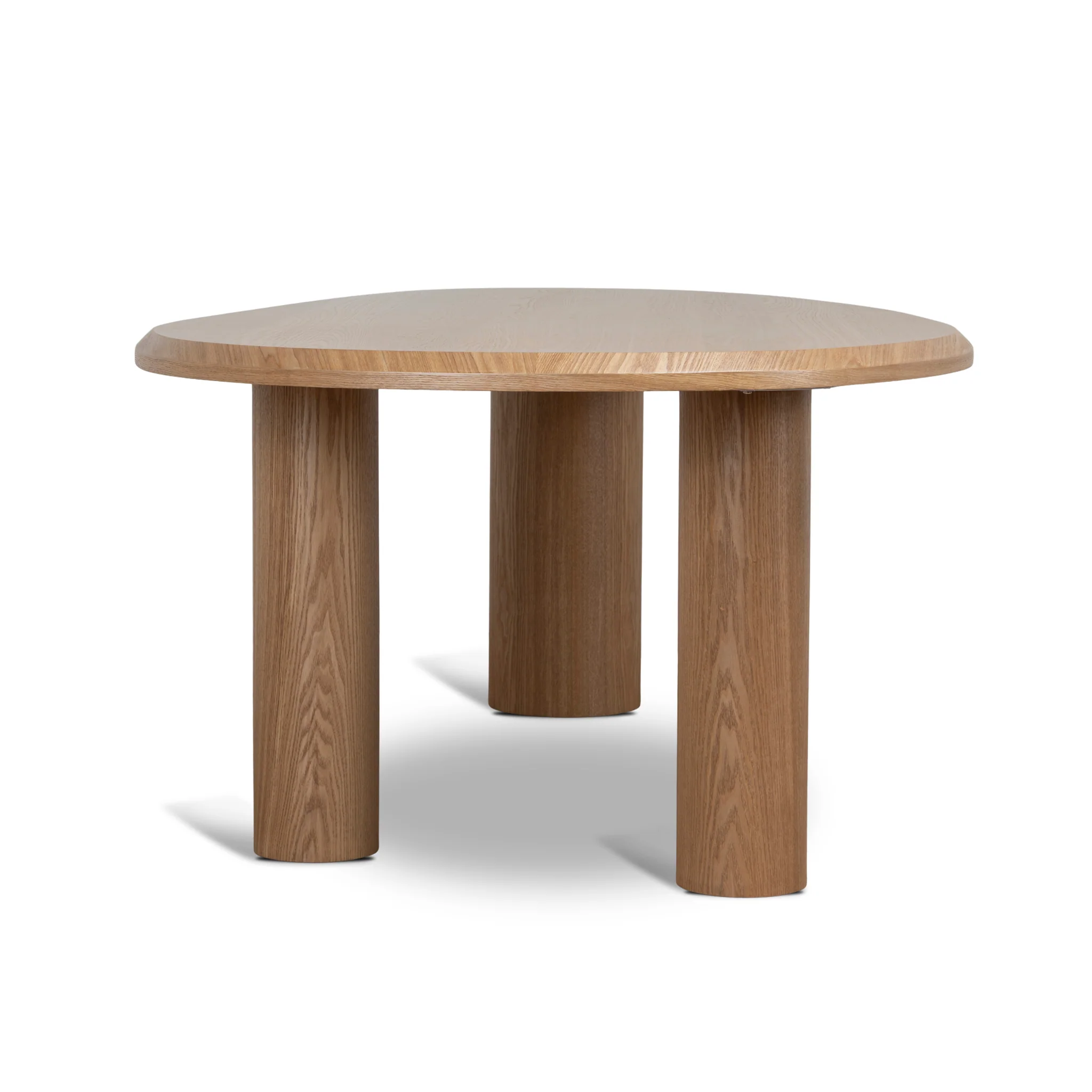 CDT12124-CI 2.3m Oval Dining Table - Natural - Image 4