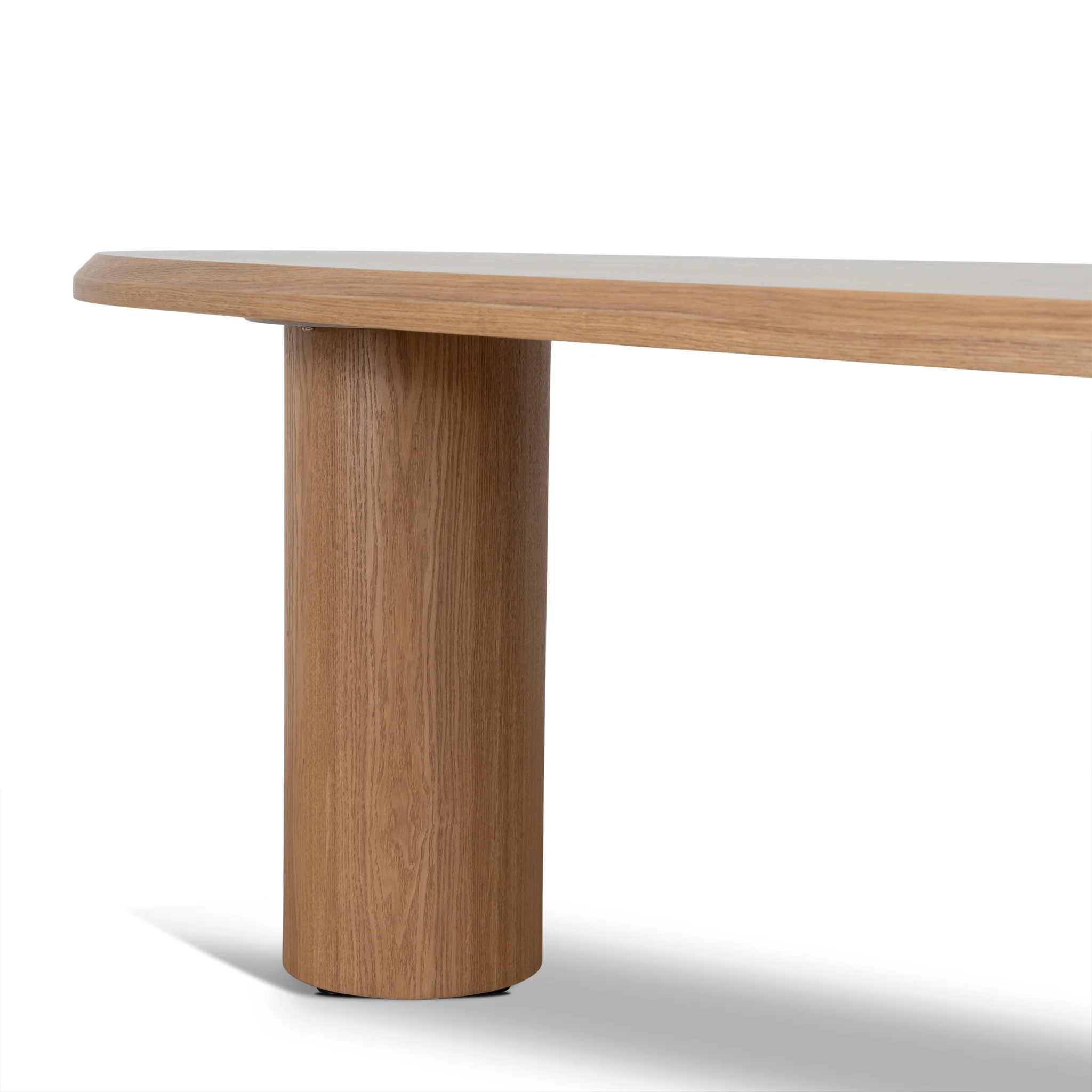 CDT12124-CI 2.3m Oval Dining Table - Natural - Image 9