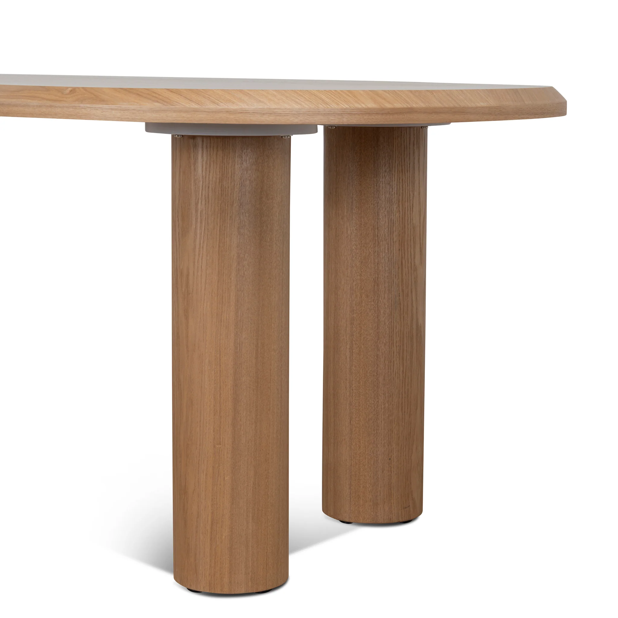 CDT12127-CI 2.1m Oval Dining Table - Natural - Image 10