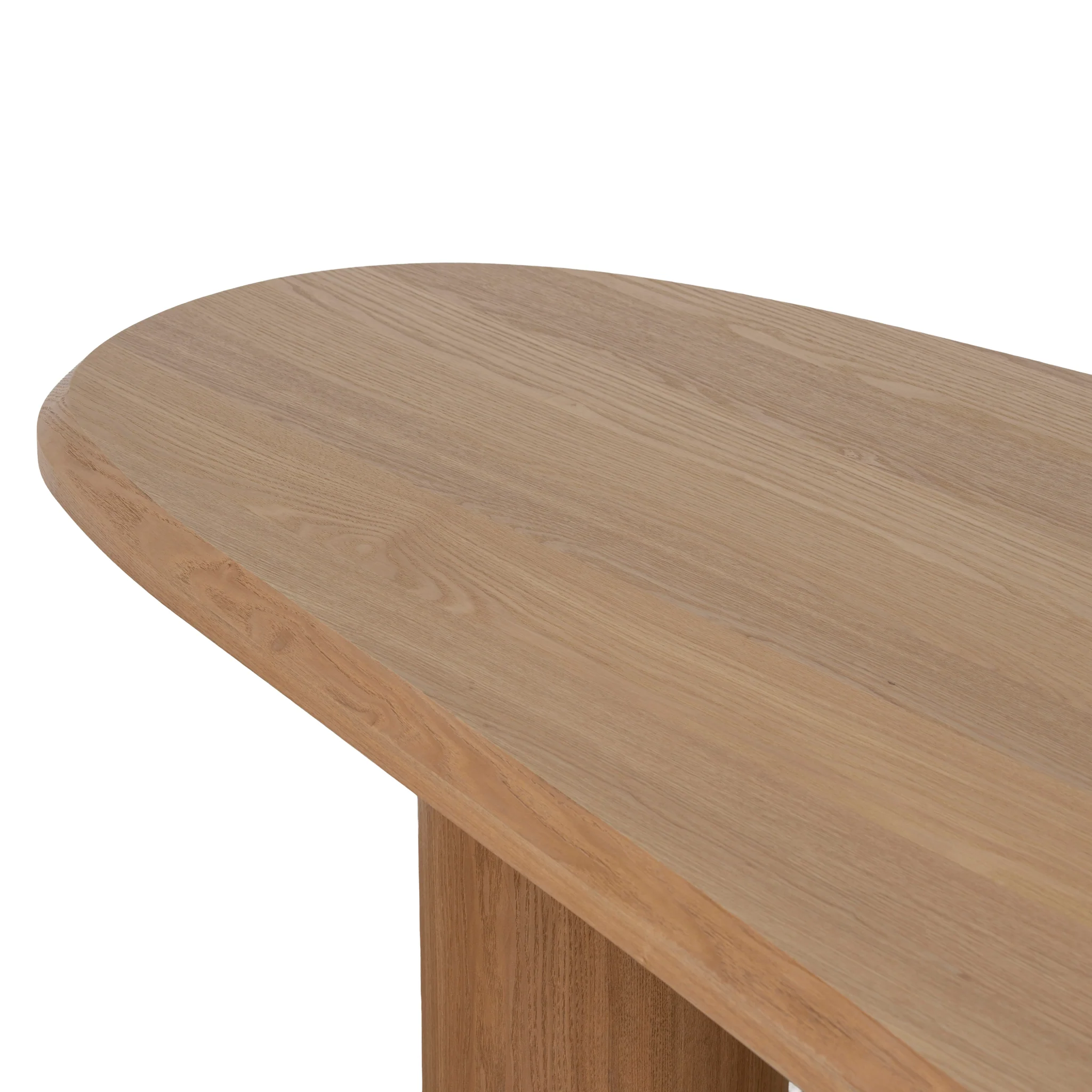 CDT12127-CI 2.1m Oval Dining Table - Natural - Image 11