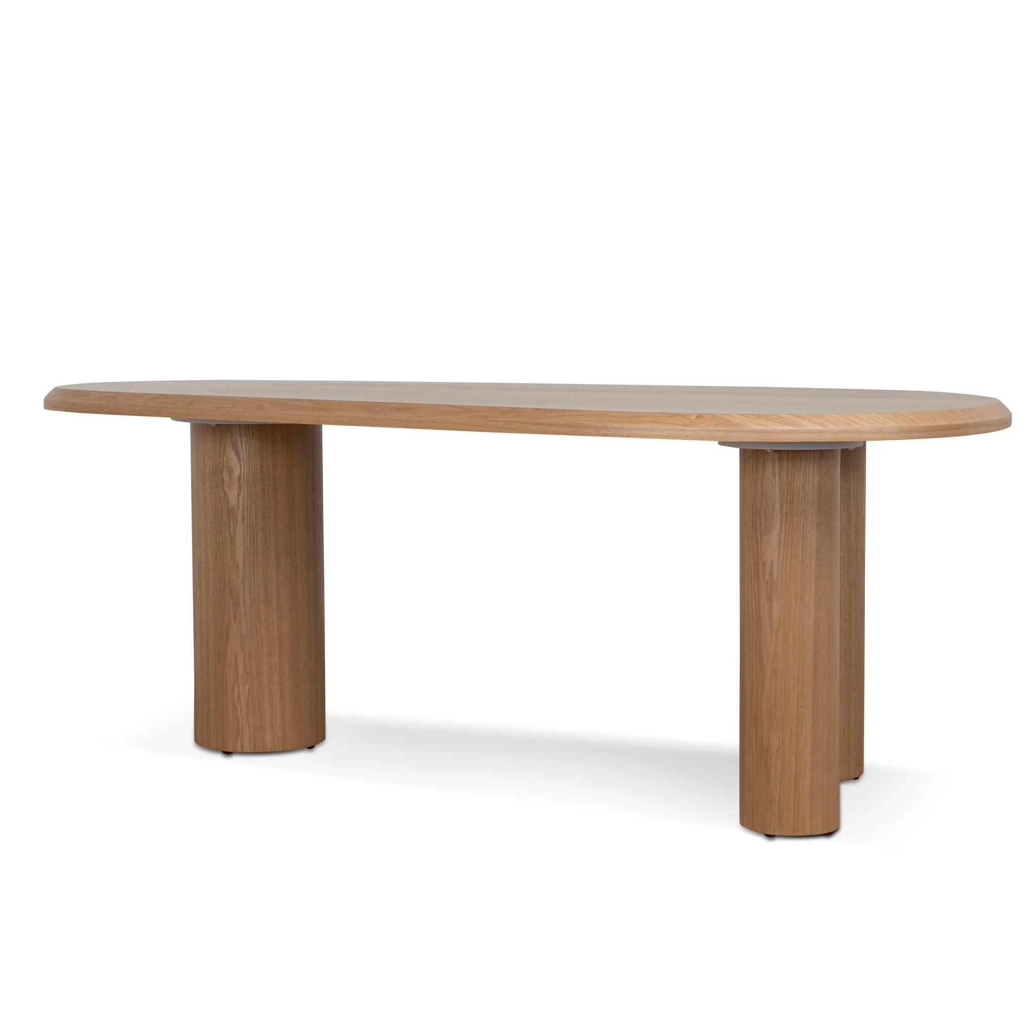CDT12127-CI 2.1m Oval Dining Table - Natural - Image 3