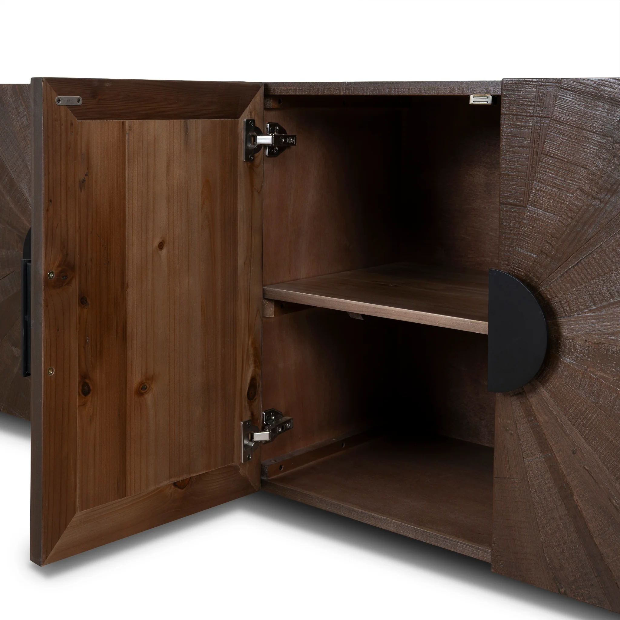 CDT12133-NI 1.8m Wooden Buffet Unit - Walnut - Image 14