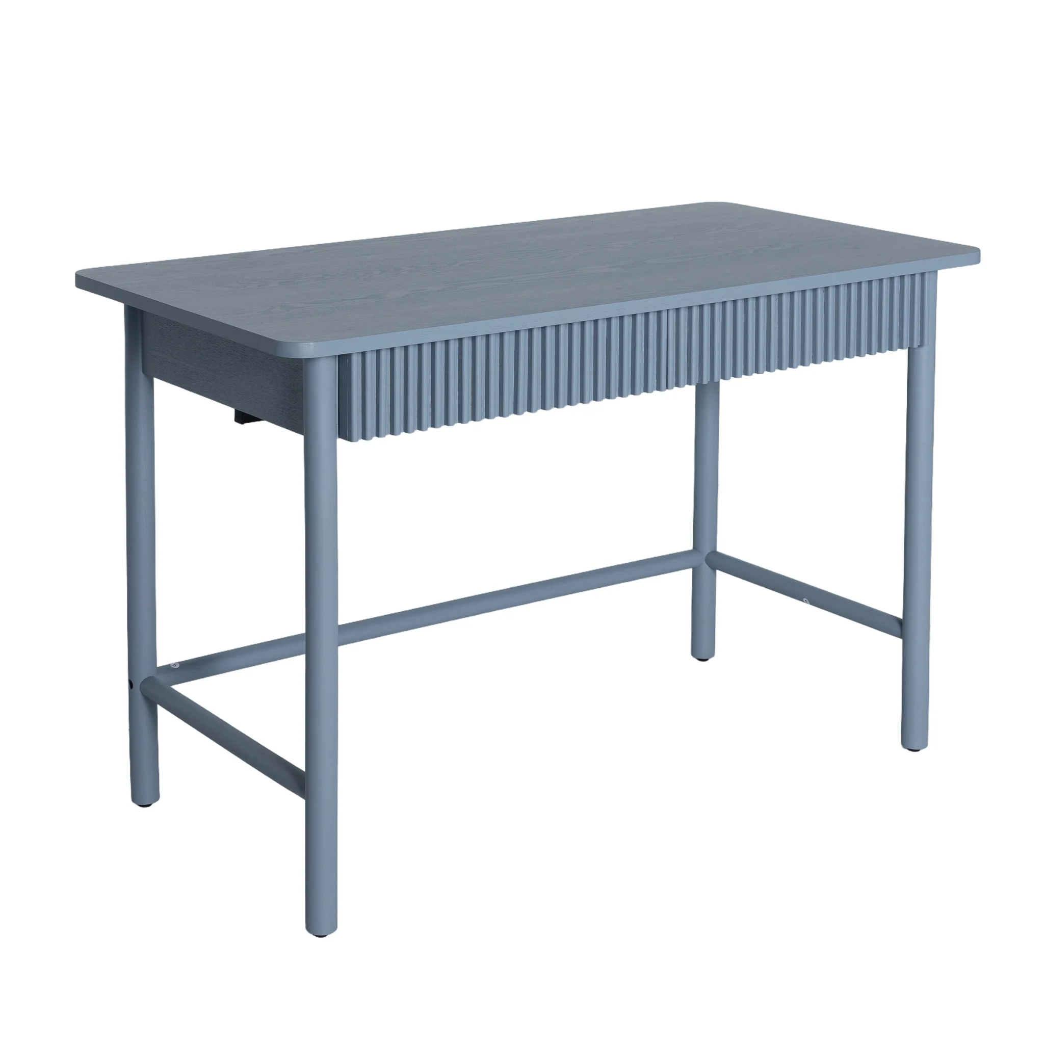 CDT12140-DW 1.2m Home Office Desk - Matte Light Blue - Image 3