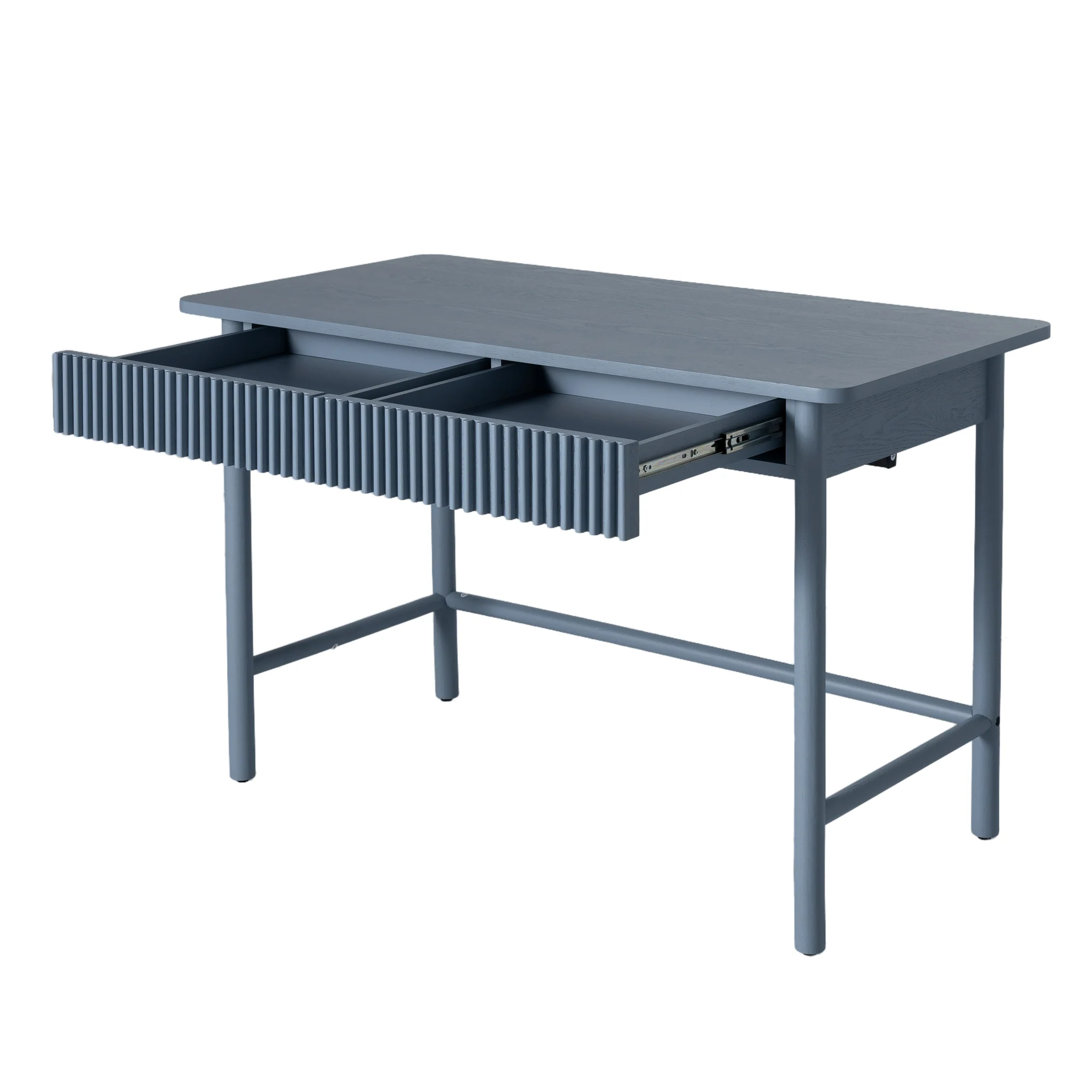 CDT12140-DW 1.2m Home Office Desk - Matte Light Blue - Image 4