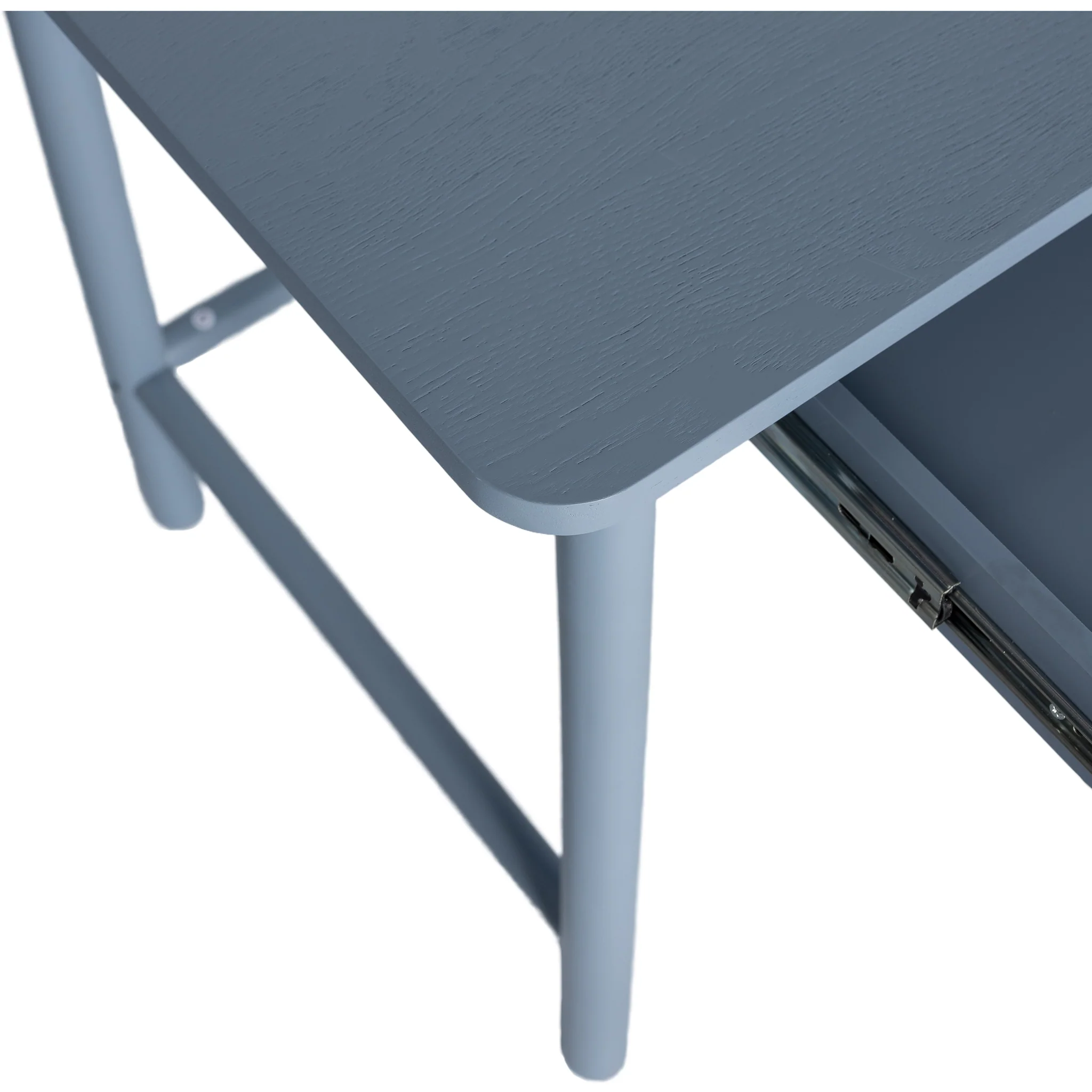 CDT12140-DW 1.2m Home Office Desk - Matte Light Blue - Image 9