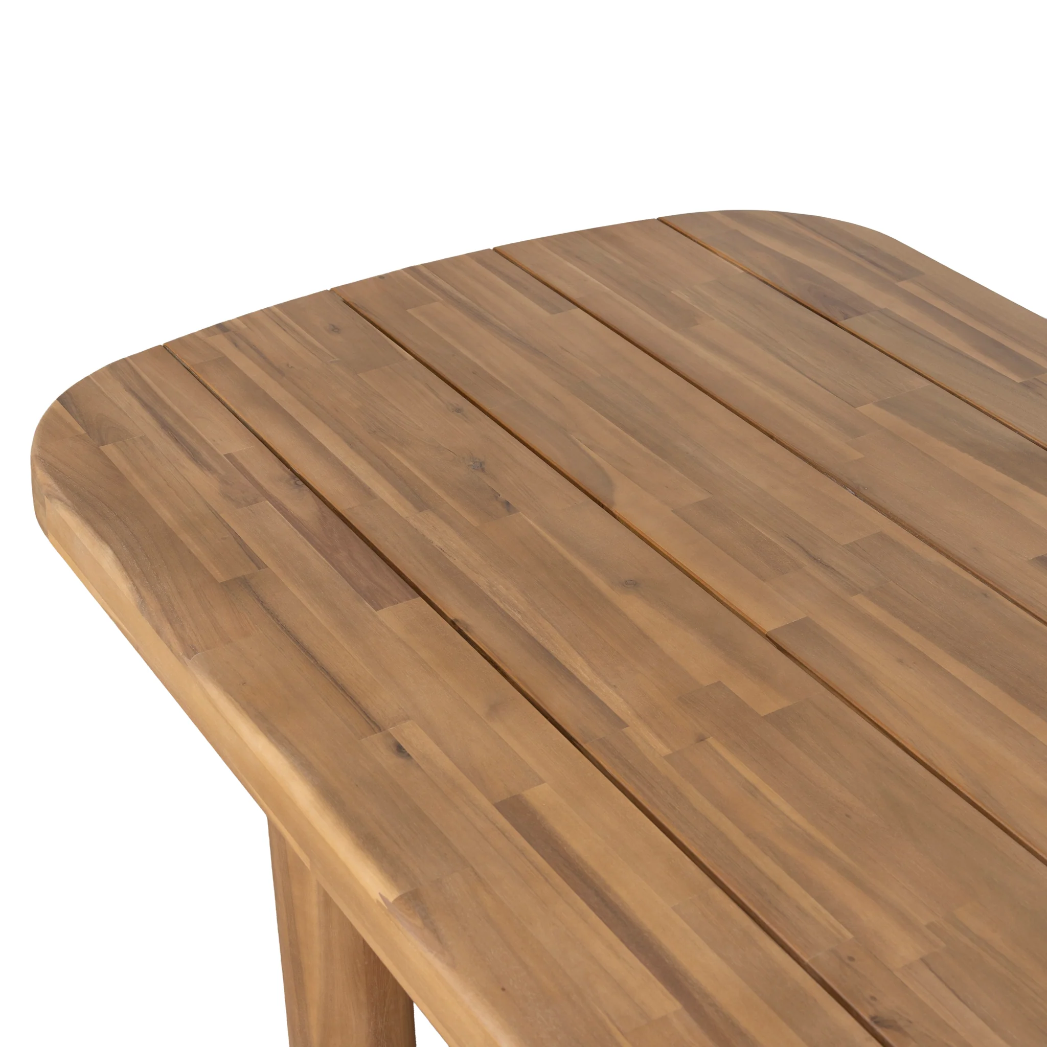 CDT12163-EM 2.5m Outdoor Dining Table - Natural - Image 12