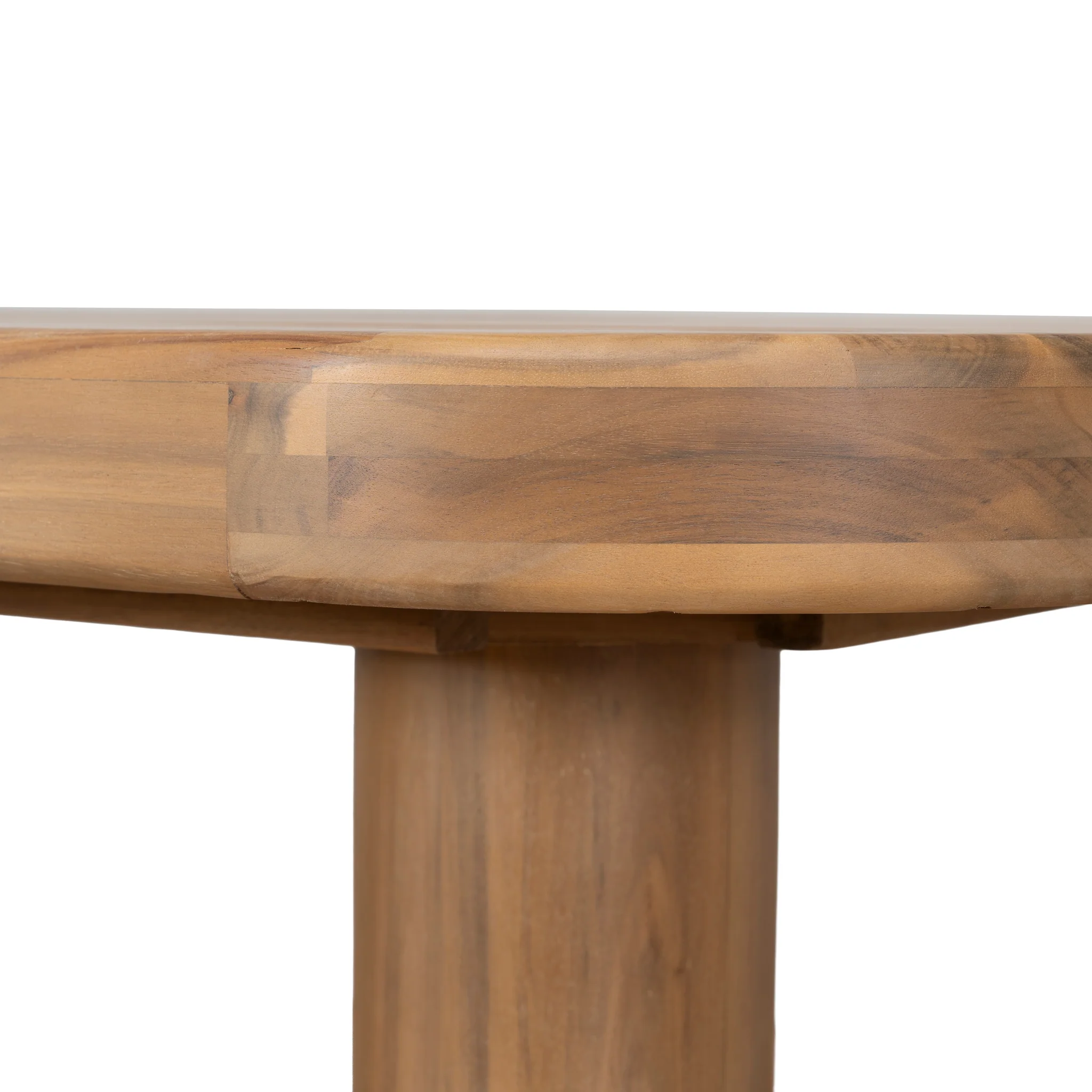 CDT12163-EM 2.5m Outdoor Dining Table - Natural - Image 8