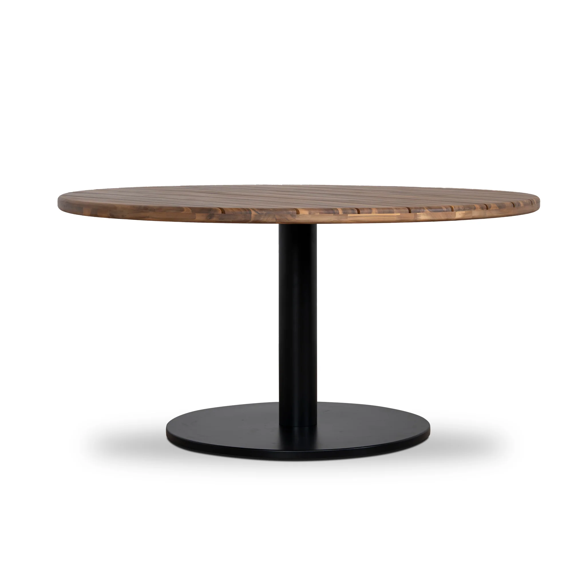 CDT12173-EM 1.4m Round Outdoor Dining Table - Natural - Image 2