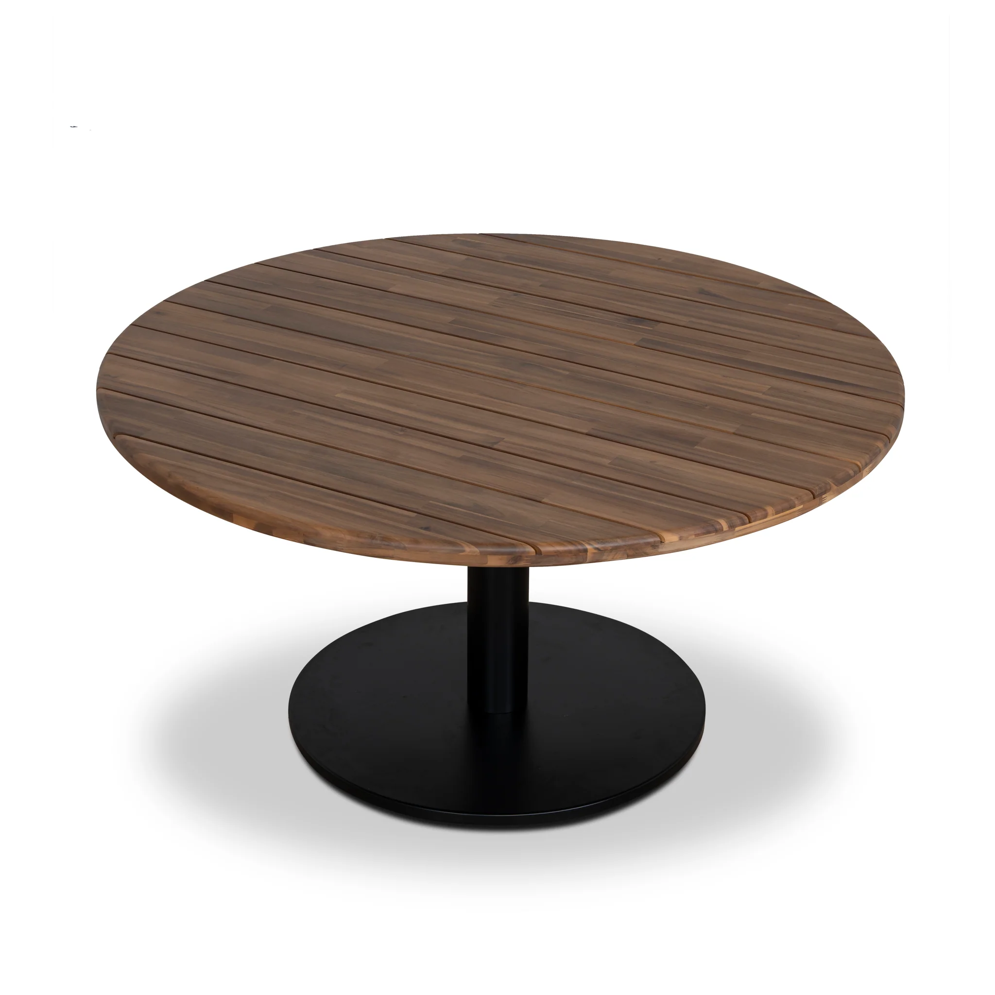 CDT12173-EM 1.4m Round Outdoor Dining Table - Natural - Image 3