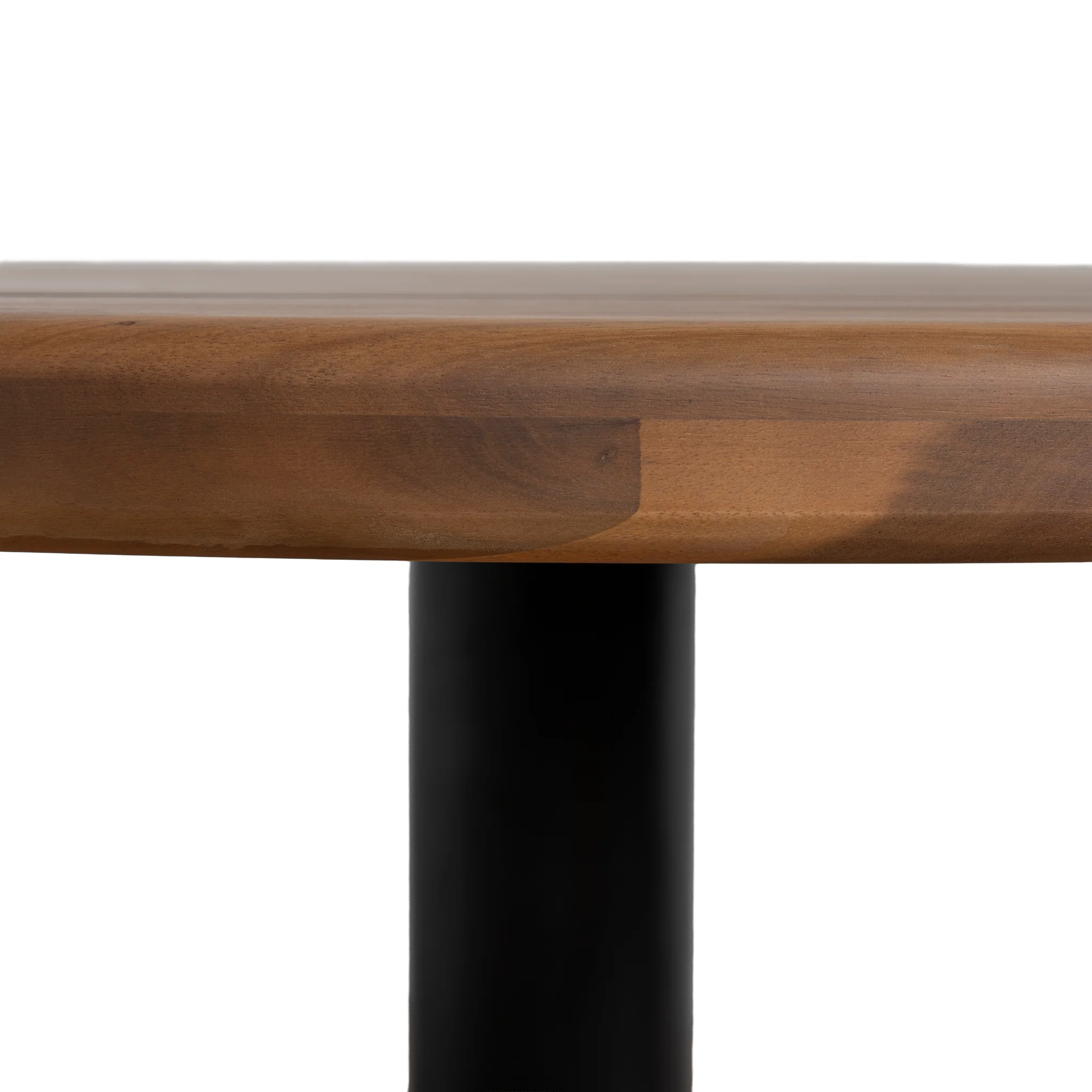 CDT12173-EM 1.4m Round Outdoor Dining Table - Natural - Image 6