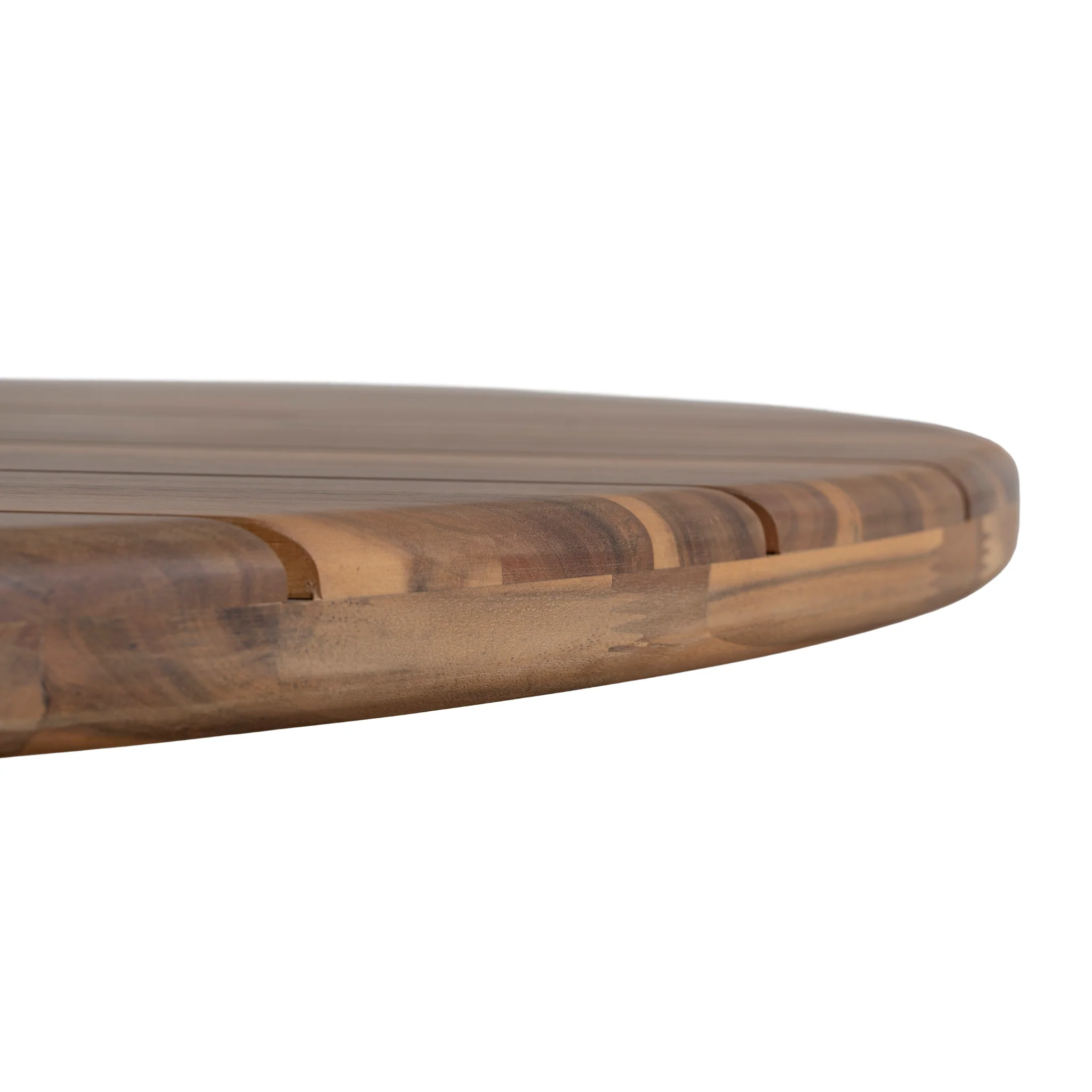 CDT12173-EM 1.4m Round Outdoor Dining Table - Natural - Image 7