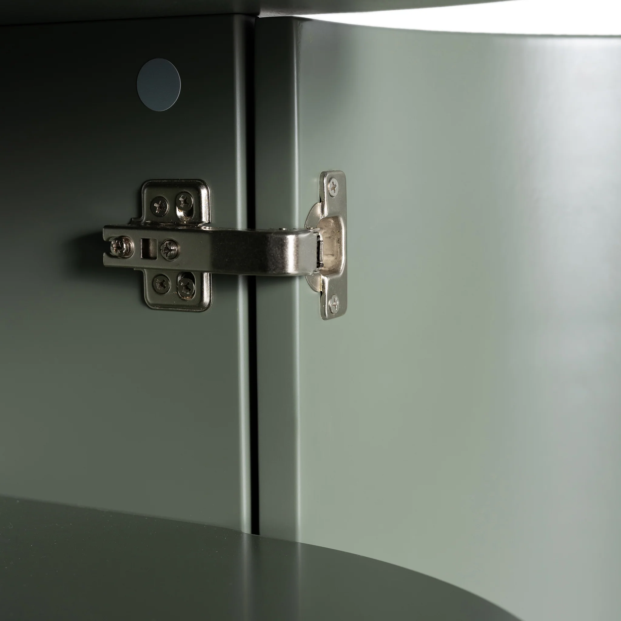 CDT12271-DW 100cm Wooden Storage Cabinet - Sage Green - Image 11