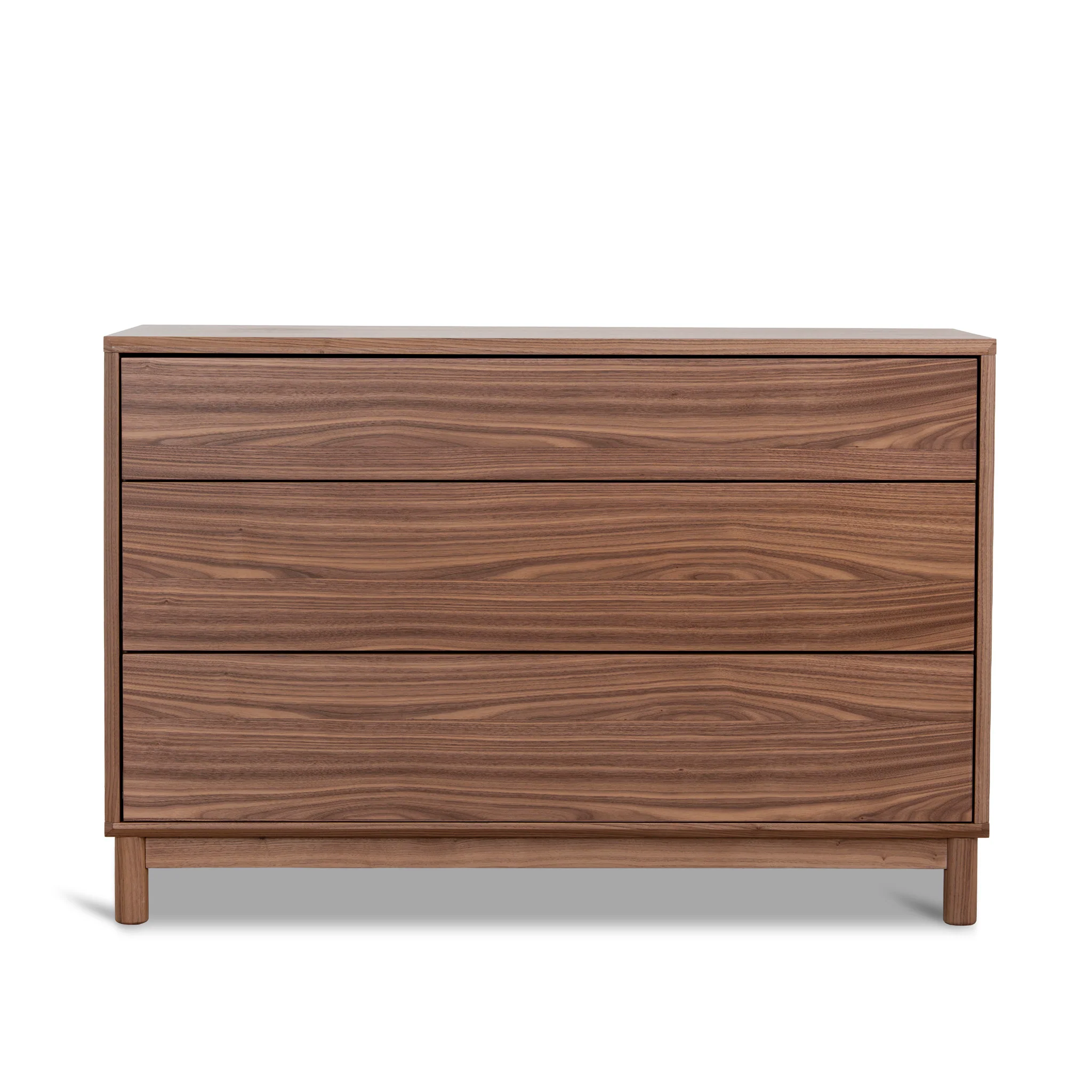 CDT12278-CN 3 Drawers Dresser Unit - Walnut - Image 2
