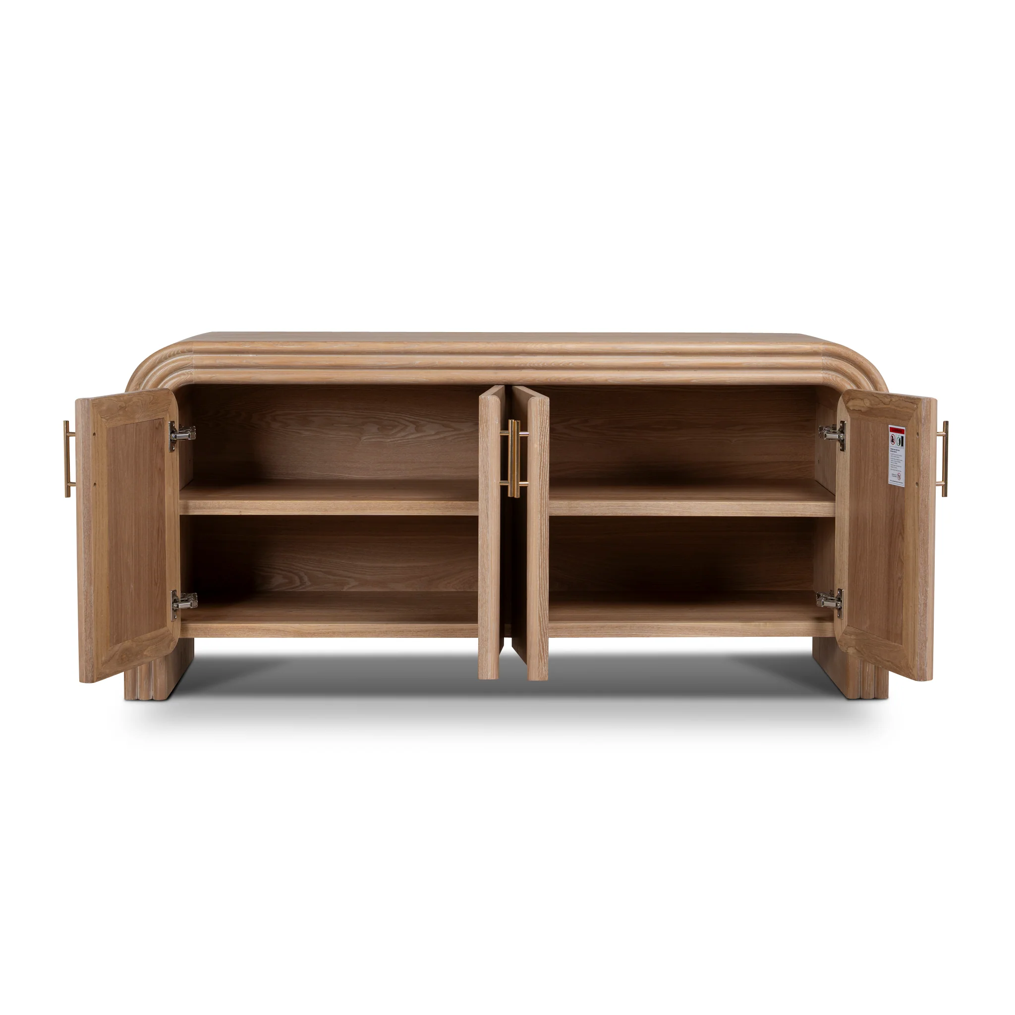 CDT12361-NI 1.6m Sideboard - Natural - Image 3