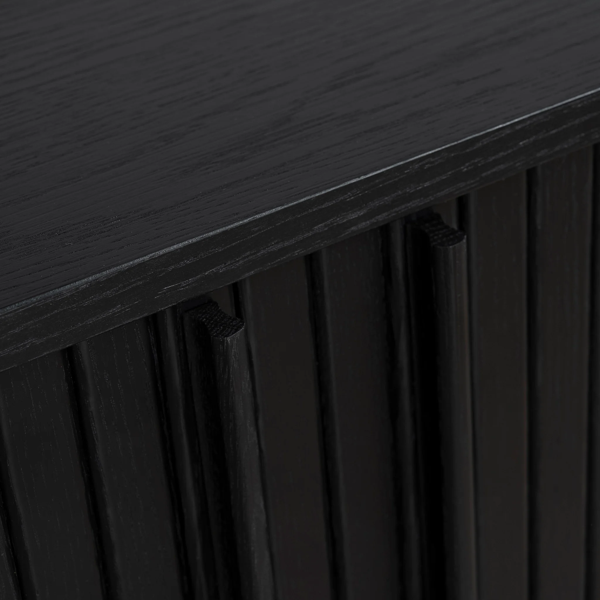CDT12545-KD 1.7m Wooden Buffets Unit - Full Black - Image 10