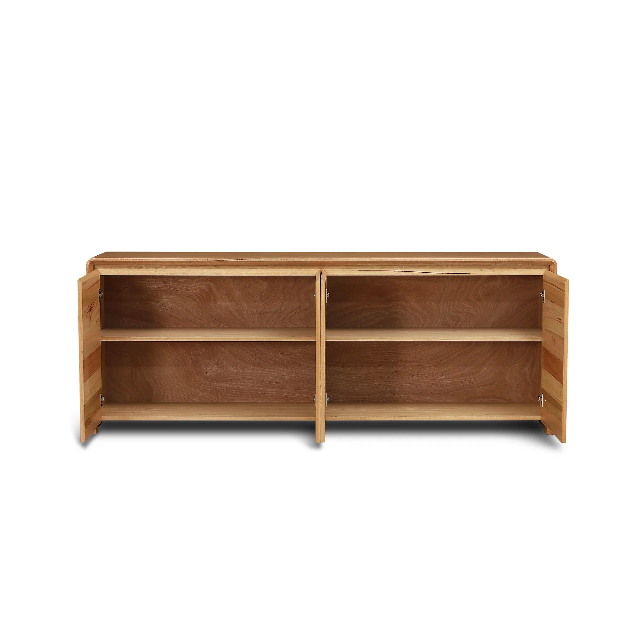 CDT12635-MA 2.1m Tassie Oak Buffet Unit - Natural - Image 3