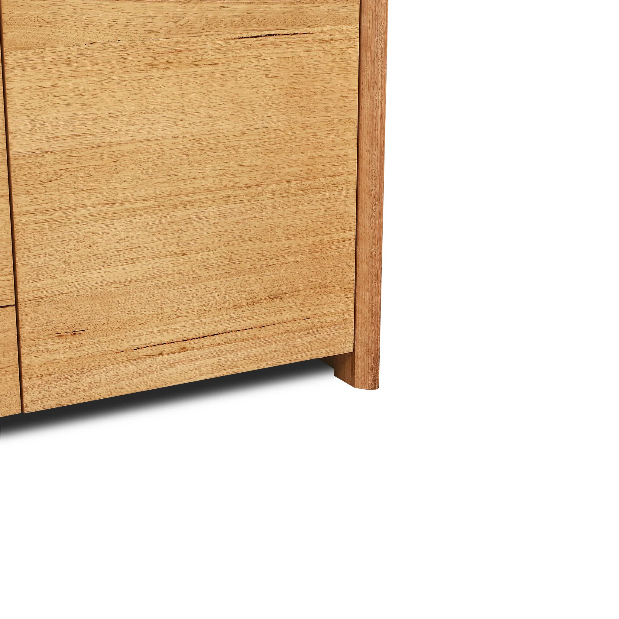 CDT12635-MA 2.1m Tassie Oak Buffet Unit - Natural - Image 8