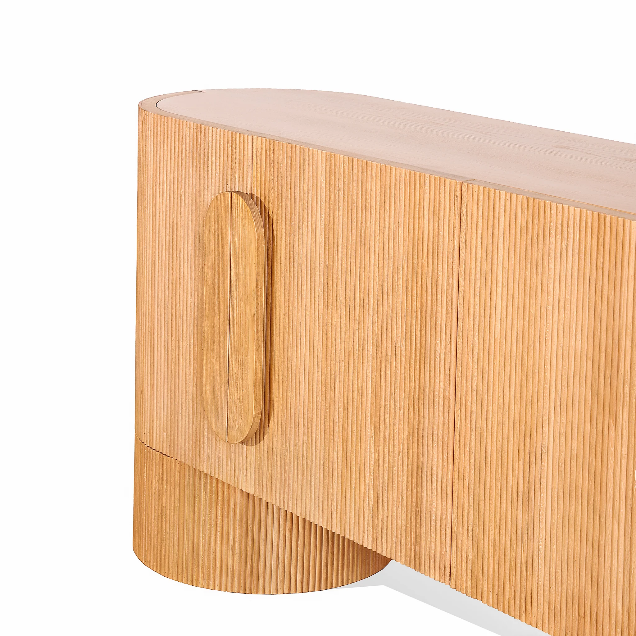 CDT12659-NI 1.85m Sideboard Unit - Light Natural - Image 6
