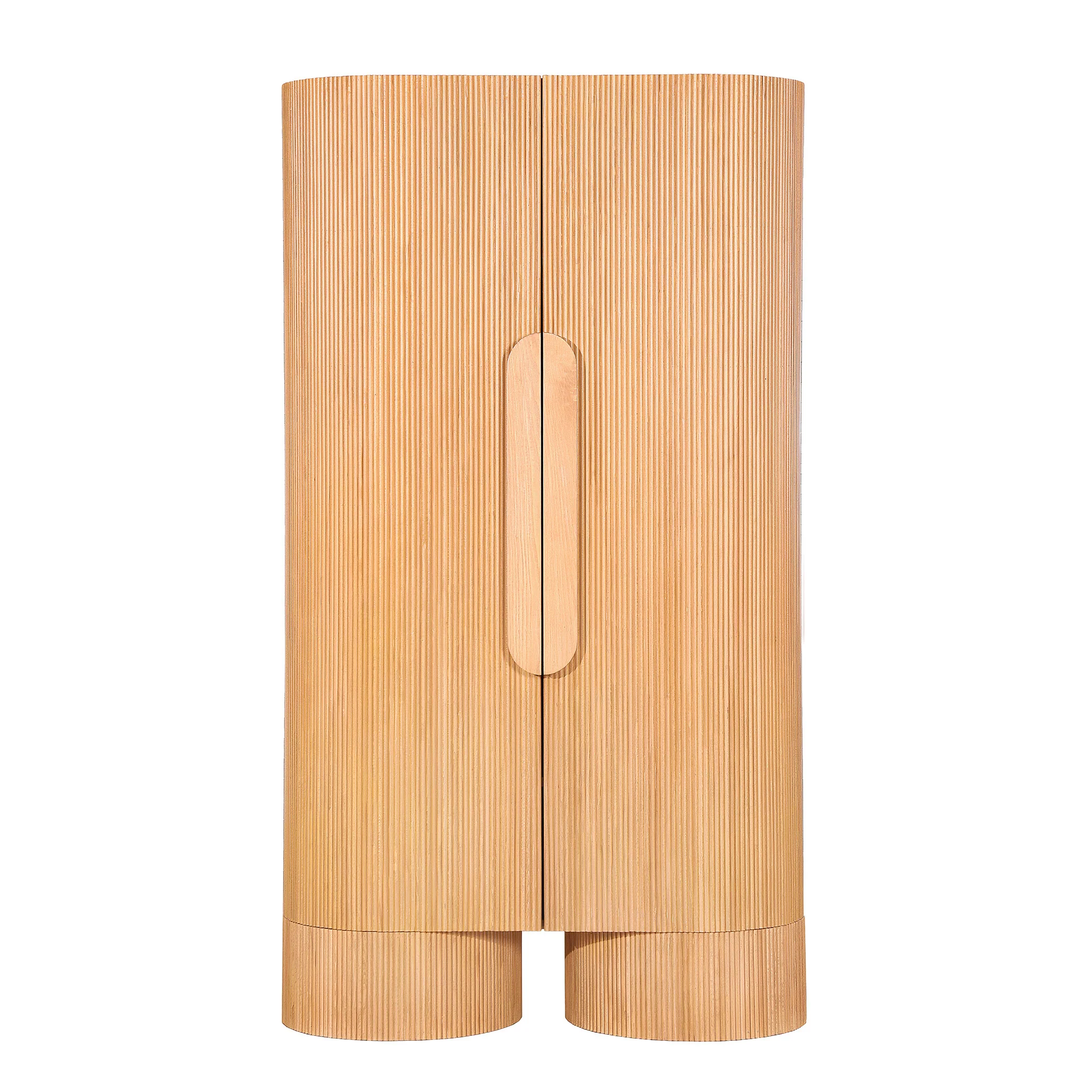 CDT12660-NI 1.82m (H) Tall Cabinet Unit - Light Natural - Image 2