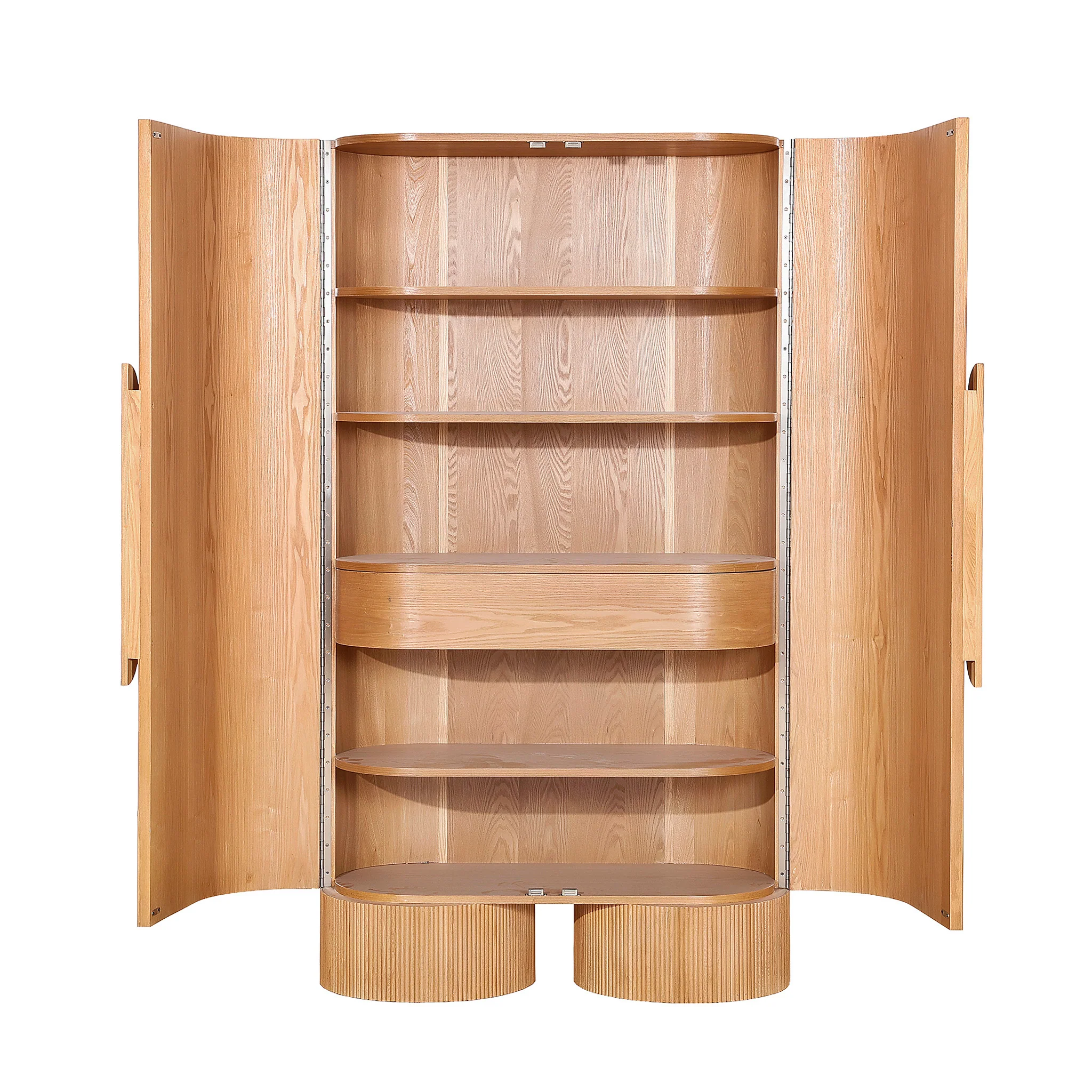 CDT12660-NI 1.82m (H) Tall Cabinet Unit - Light Natural - Image 3