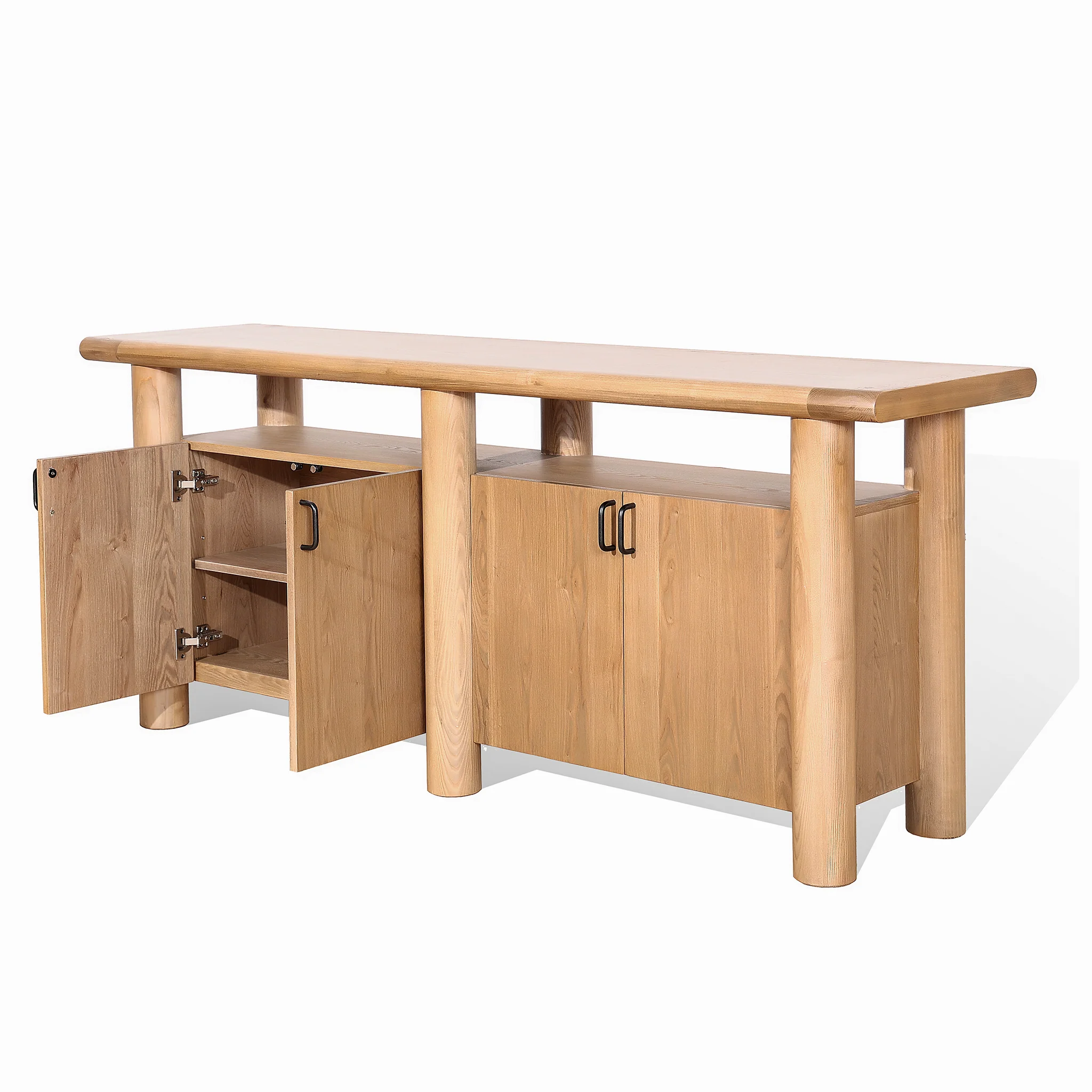 CDT12661-NI 1.9m Sideboard Unit - Natural - Image 3