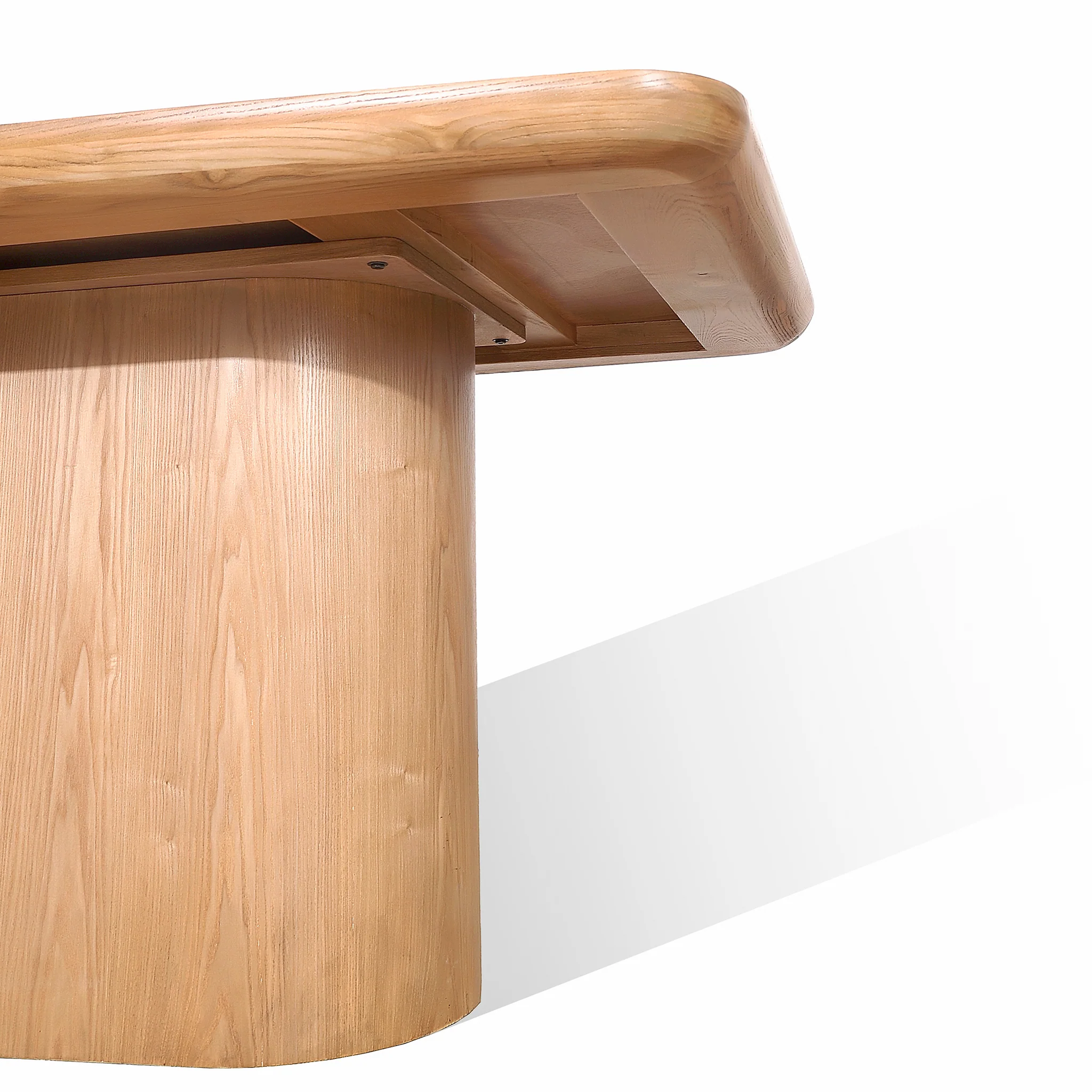CDT12663-NI 2.2m Dining Table - Natural - Image 6