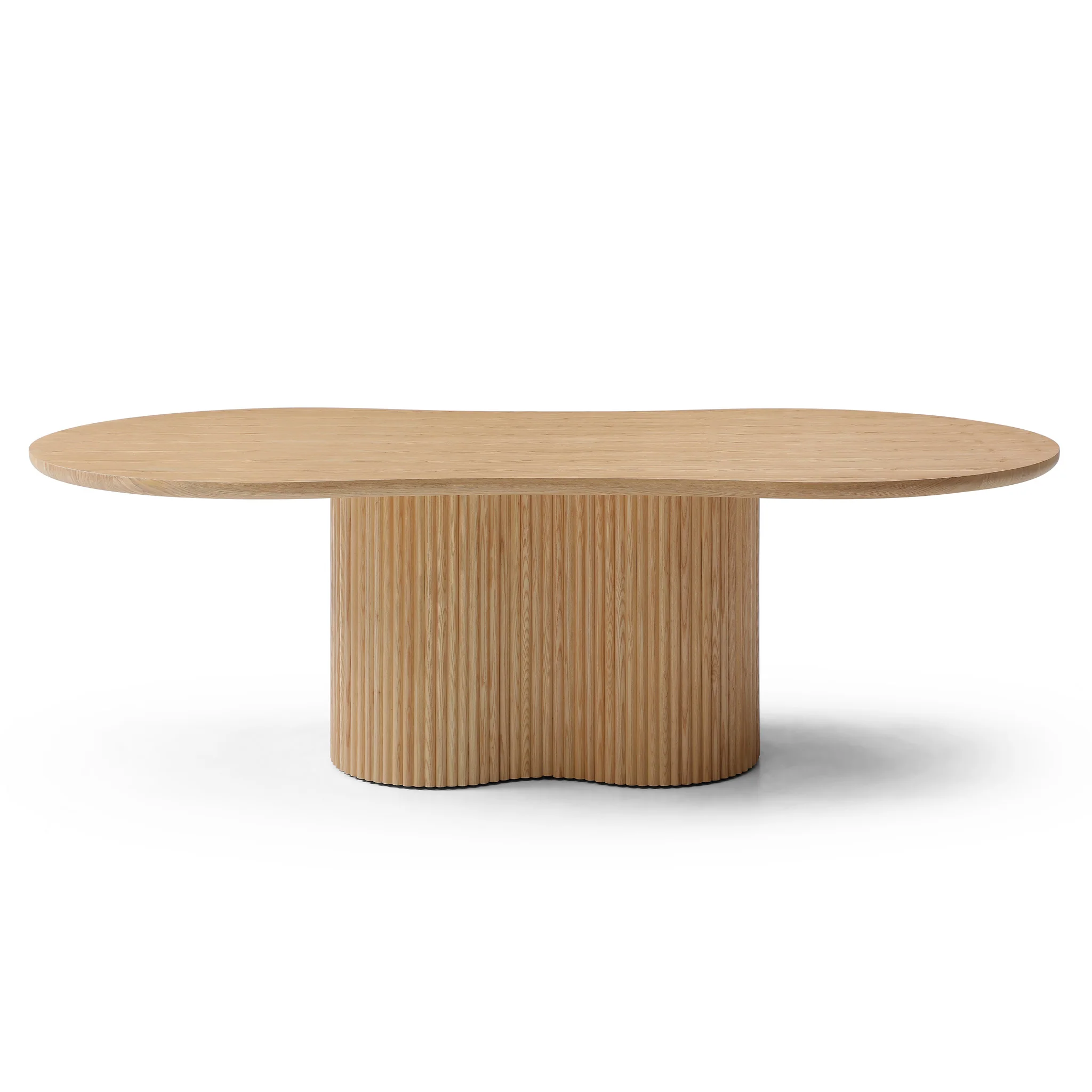 CDT12726-RX 2.39m Freeform Dining Table - Ash Natural - Image 2