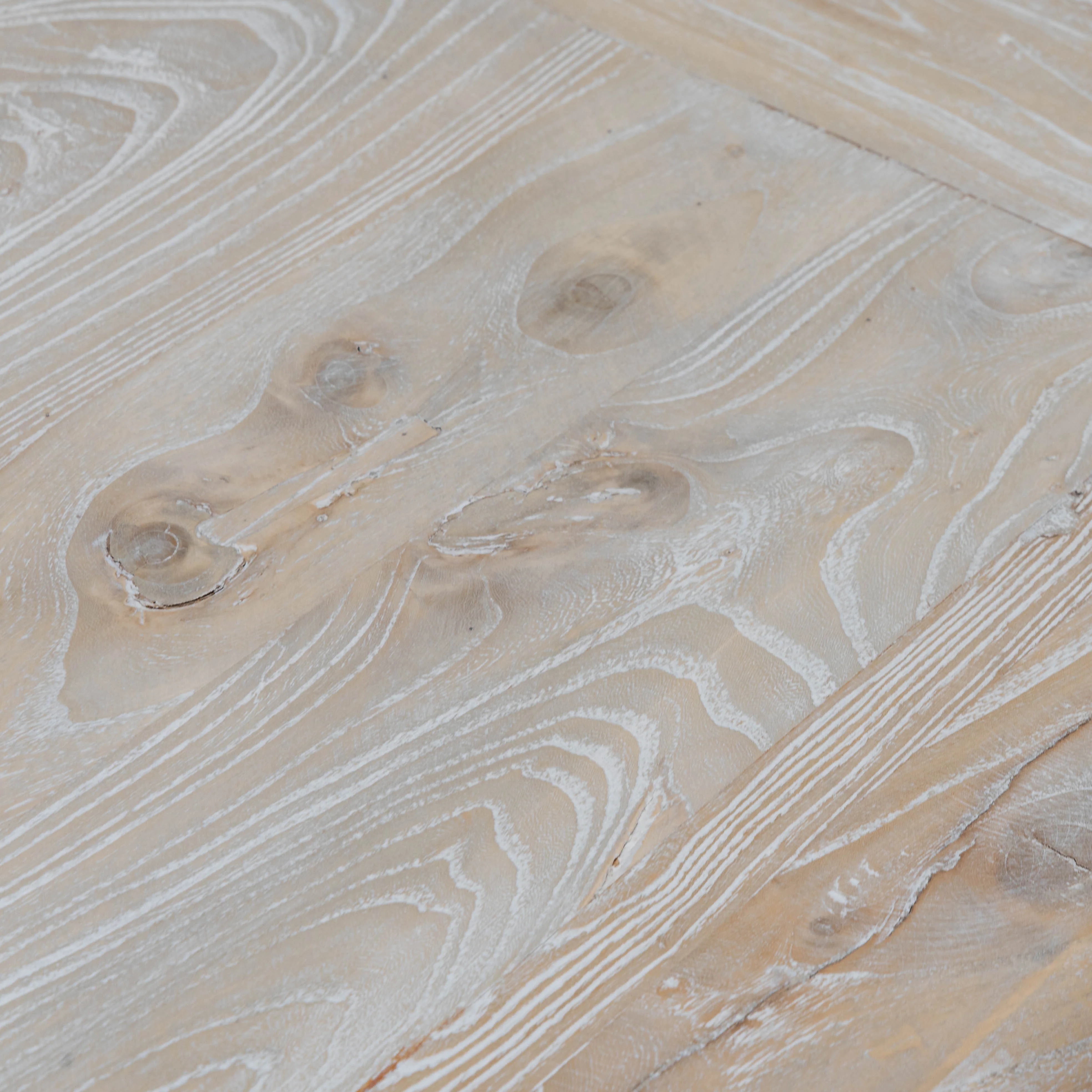 CDT2482 Dining Table 2.4m - Rustic White Washed - Image 8