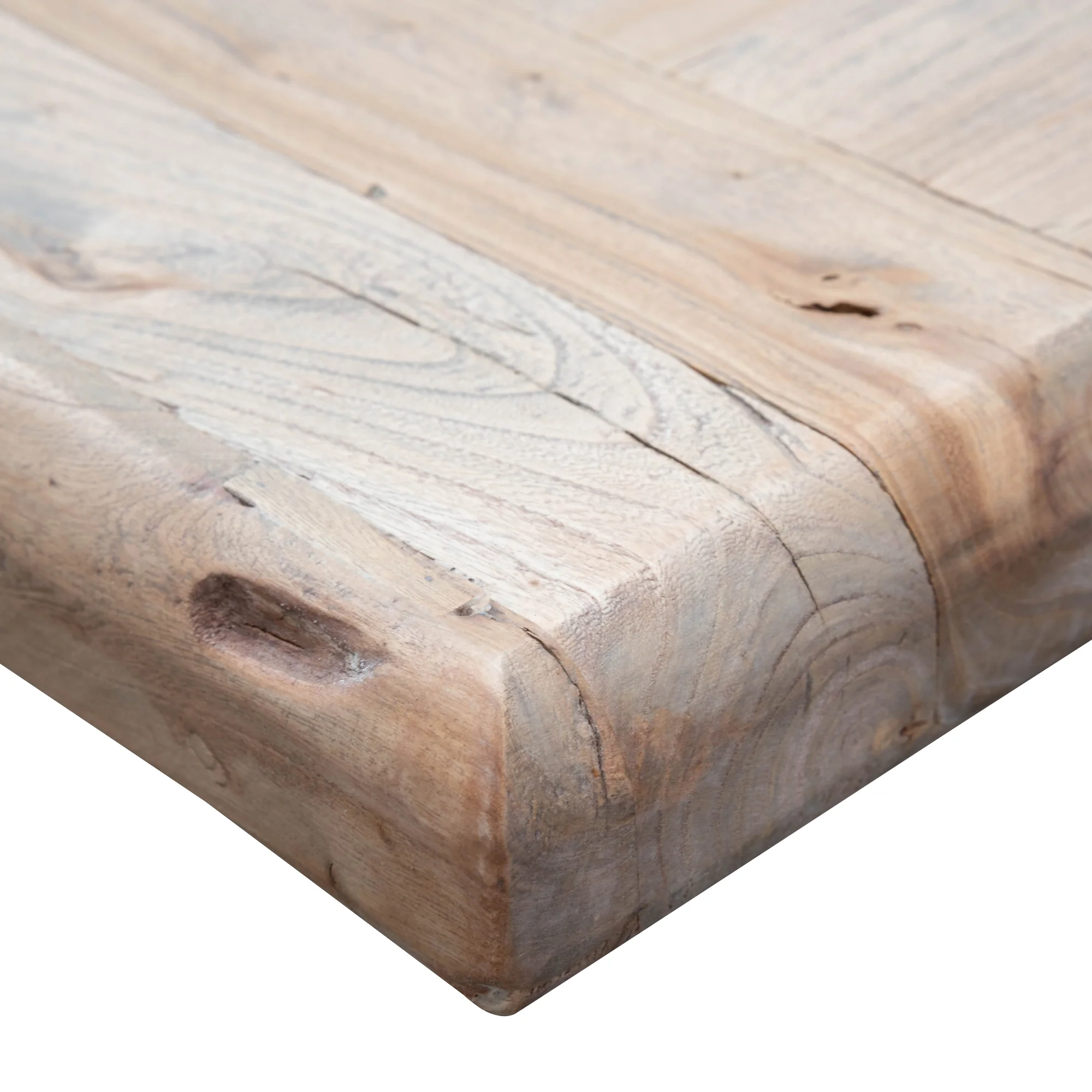 CDT2576 Reclaimed Elm Wood 2.4m Dining Table - Image 10