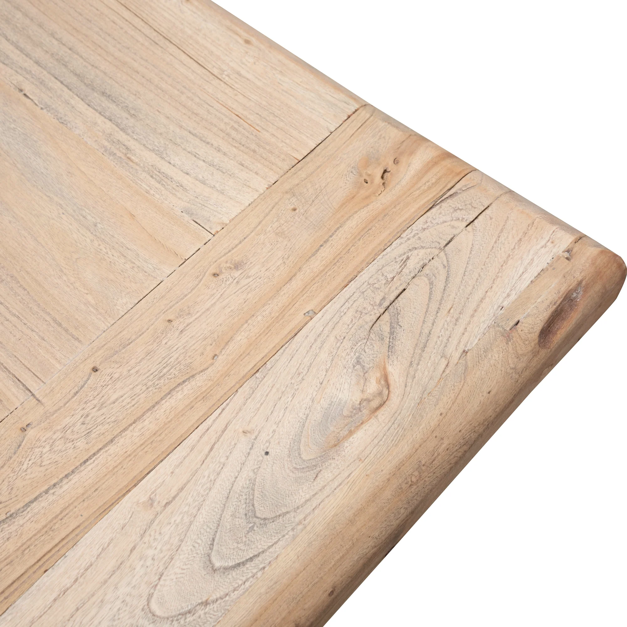 CDT2576 Reclaimed Elm Wood 2.4m Dining Table - Image 6