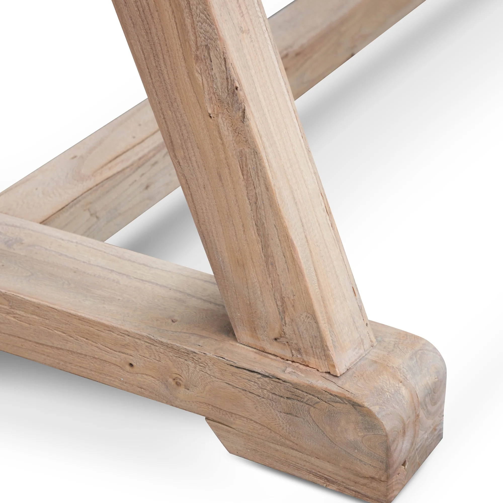 CDT2576 Reclaimed Elm Wood 2.4m Dining Table - Image 7